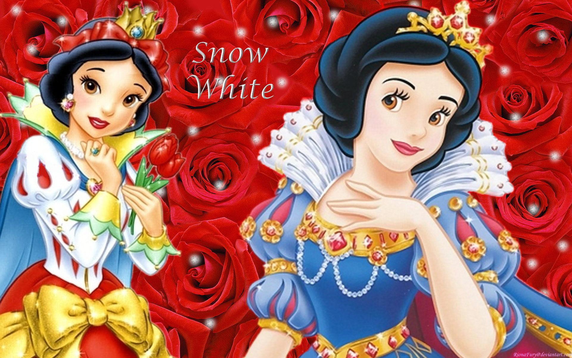 1920x1200 Princess Snow White's Disney Story Cartoon Photo Wallpaper 1920x1200 :