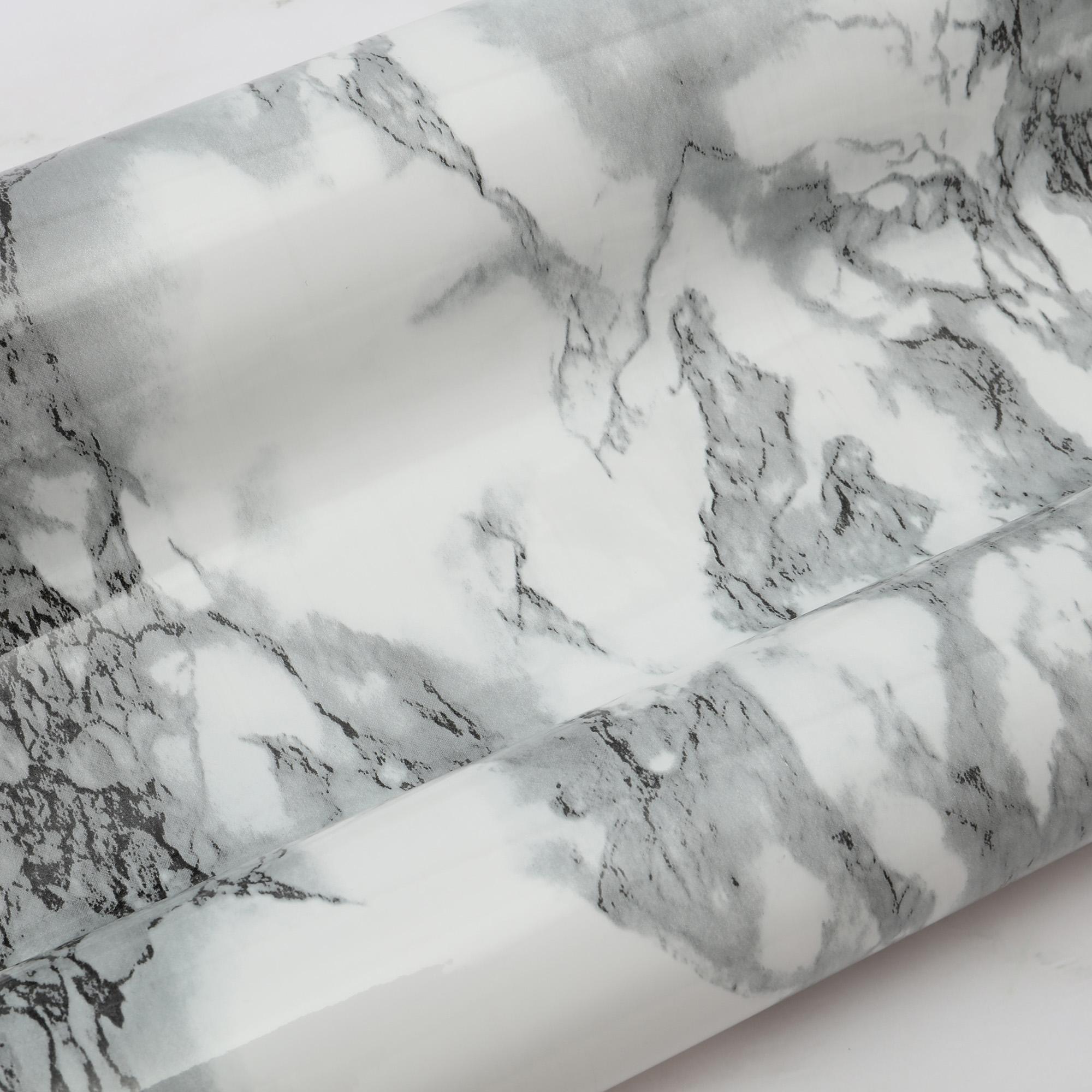 2000x2000 DODOING DIY Self Adhesive Marble Wallpaper, Upgrade Wallpaper Granite Texture Contact Sticker Wall Paper Waterproof PVC Marble Effect Removable Stain Resistant