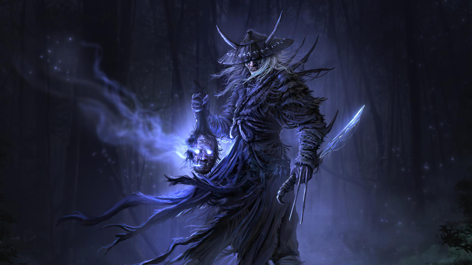 1920x1080 Ninja And Samurai Demons Laptop Full HD 1080P , HD 4k Wallpaper, Image, Background, Photos and Picture