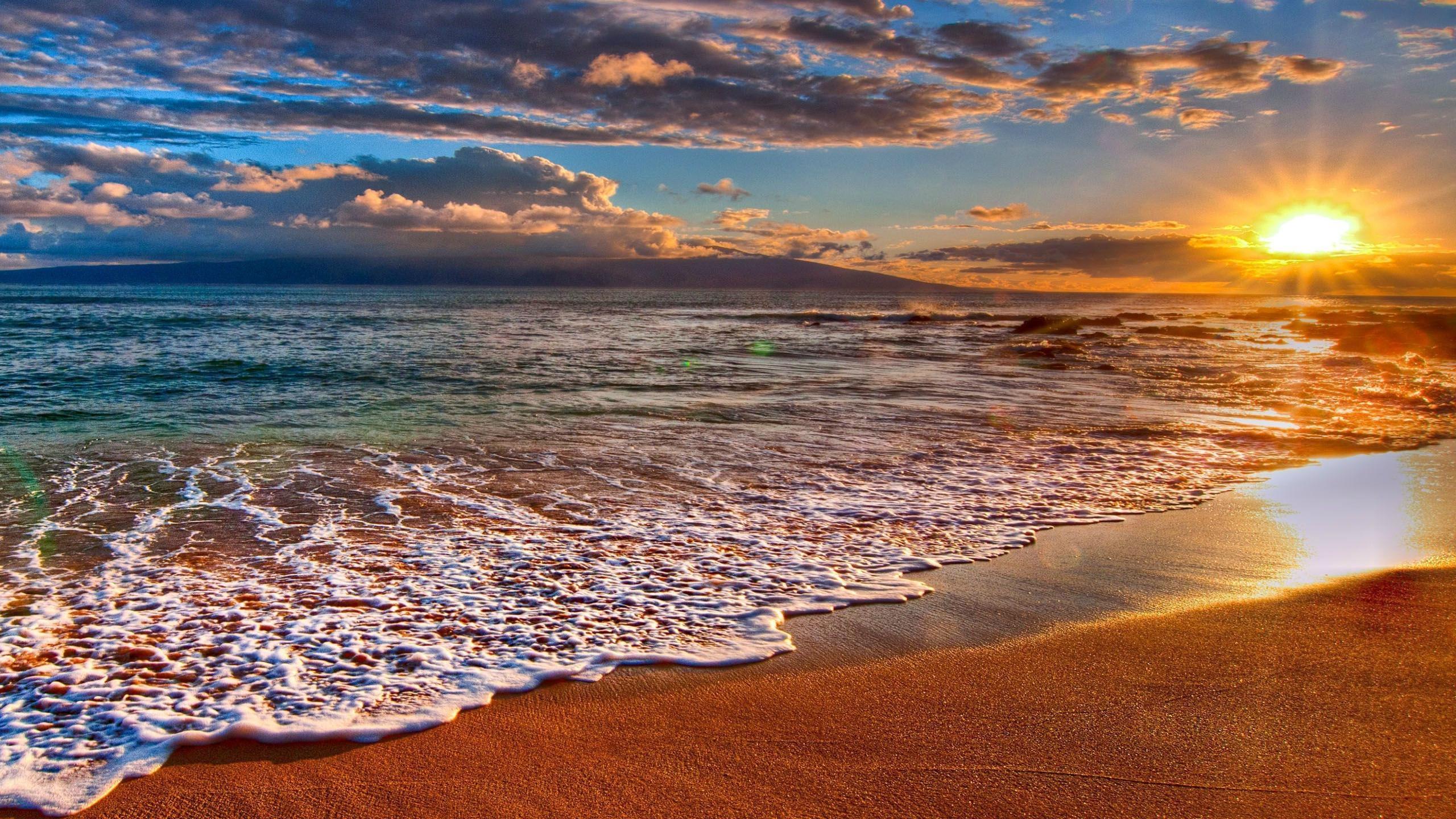 2560x1440 Sonnenaufgang HD Wallpaper und Hintergründe