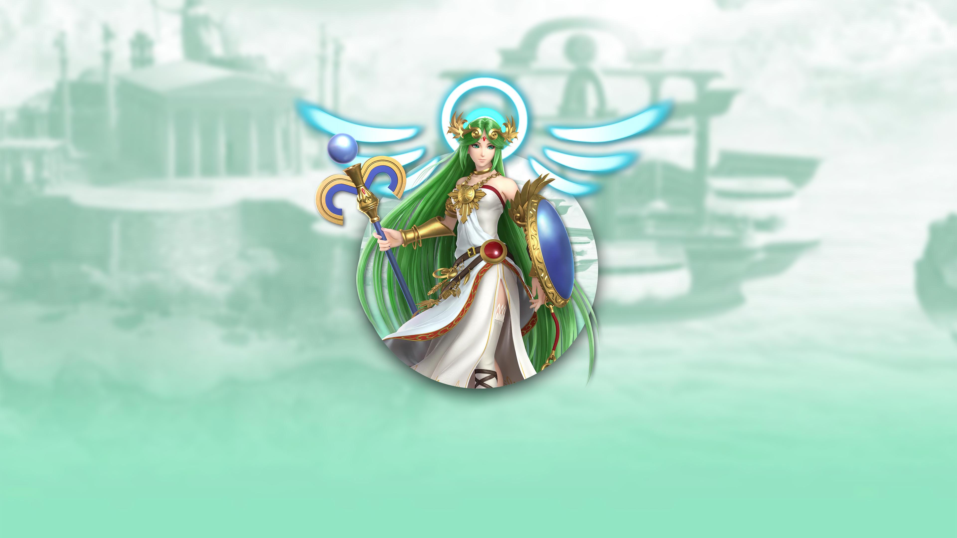 3840x2160 Super Smash Bros Ultimate Palutena UHD 4K Wallpaper