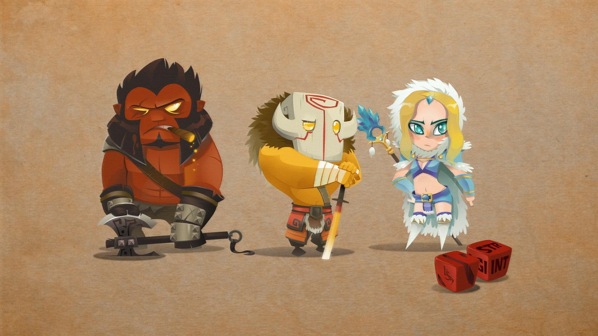 1920x1080 Wallpaper / Axe, indoors, 1080P, Rylai, childhood, child, high angle view, toy, men, human representation, hero, females, representation, full length, Ninja, Juggernaut free download
