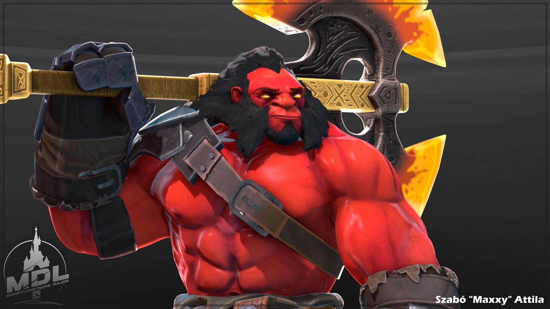 1920x1080 Dota 2: Axe [MDL Disneyland®️ Paris Major]