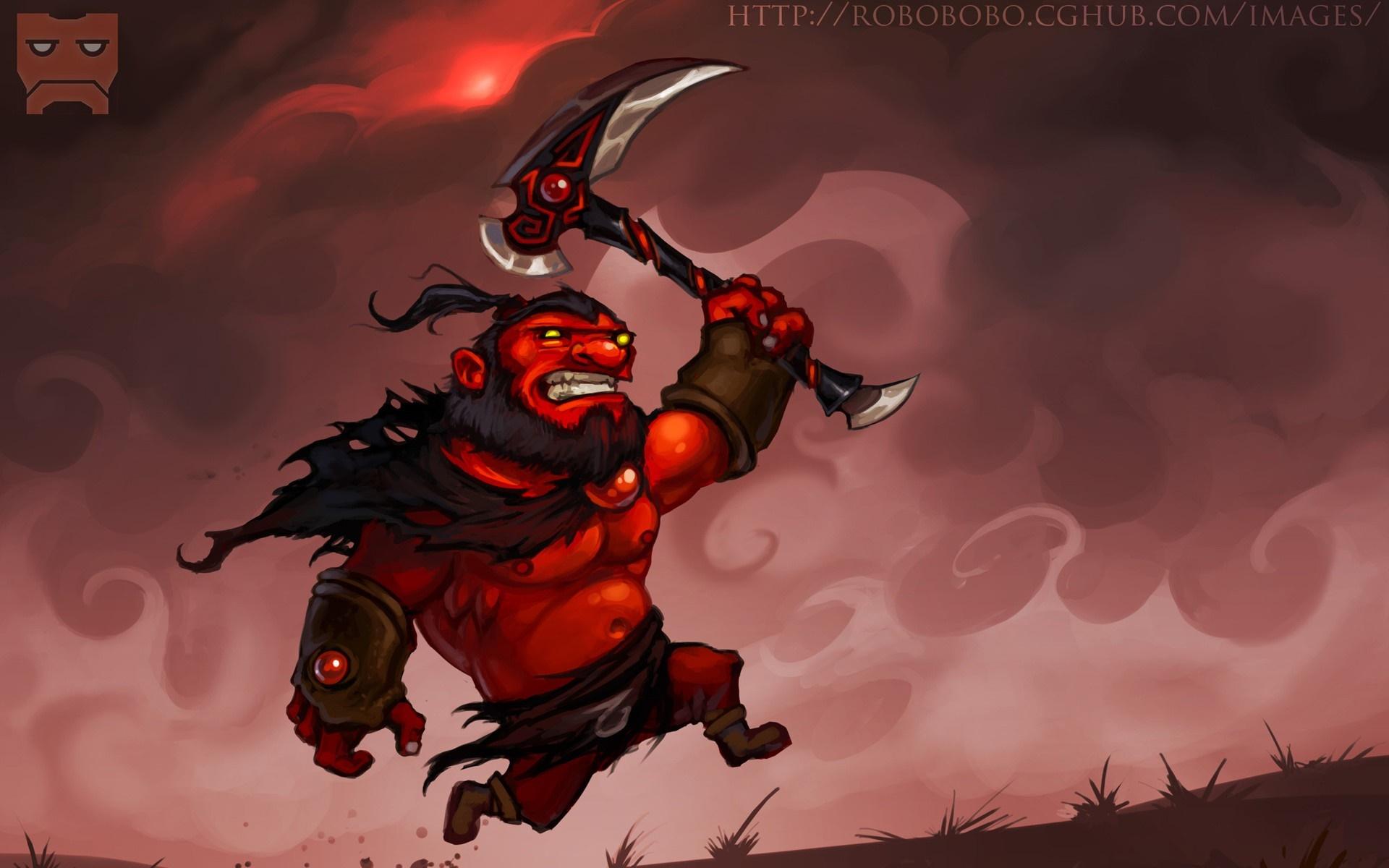 1920x1200 illustration, Axe, Dota Dota, Steam software, Defense of the Ancients, screenshot, computer wallpaper, fictional character Gallery HD Wallpaper