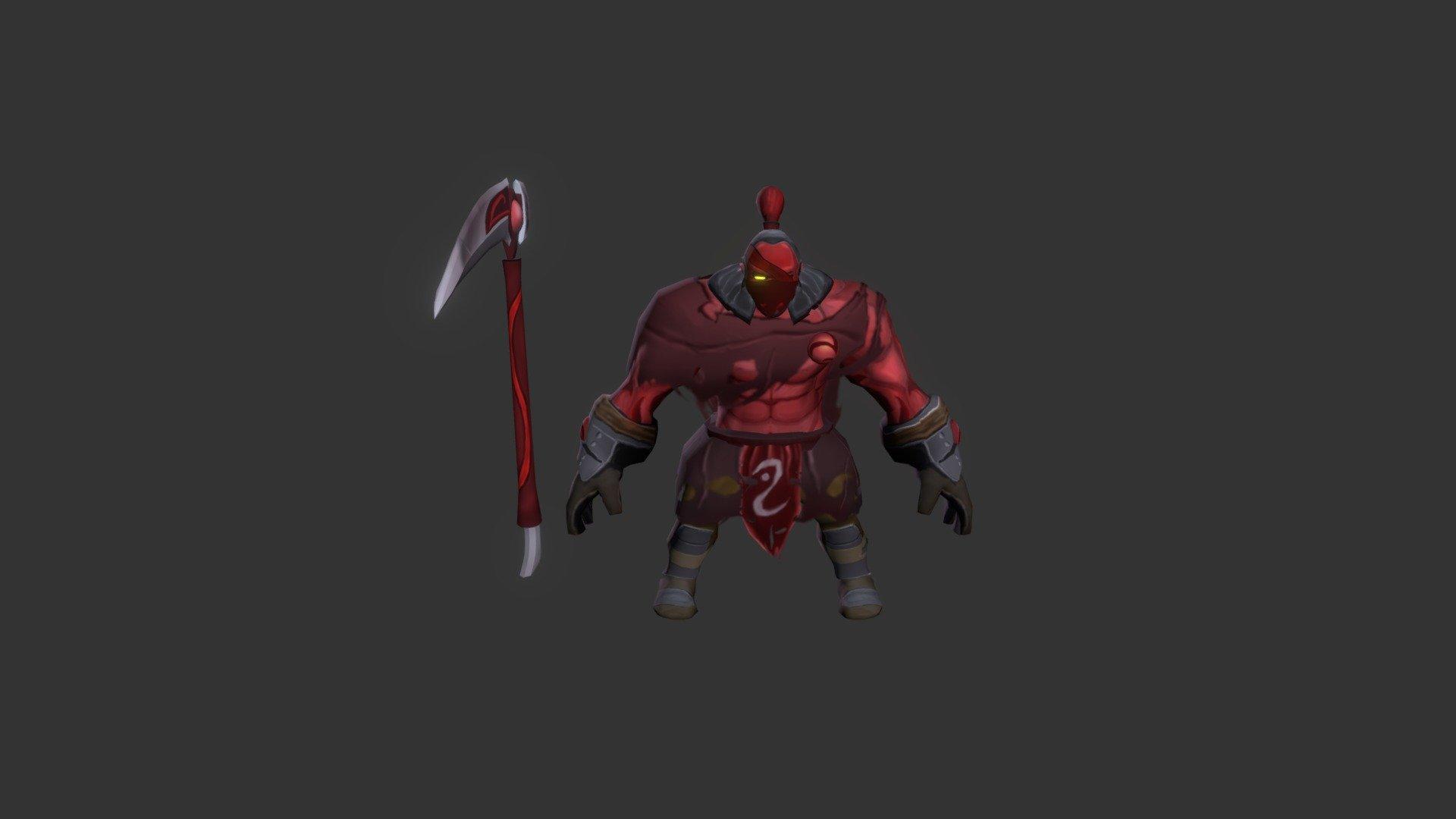 1920x1080 Dota 2 Axe model by lllau123 [ff8e22e]