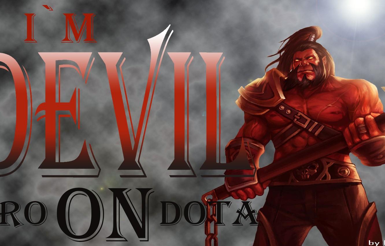 1332x850 Wallpaper axe, dota, devil, dota2 image for desktop, section игры