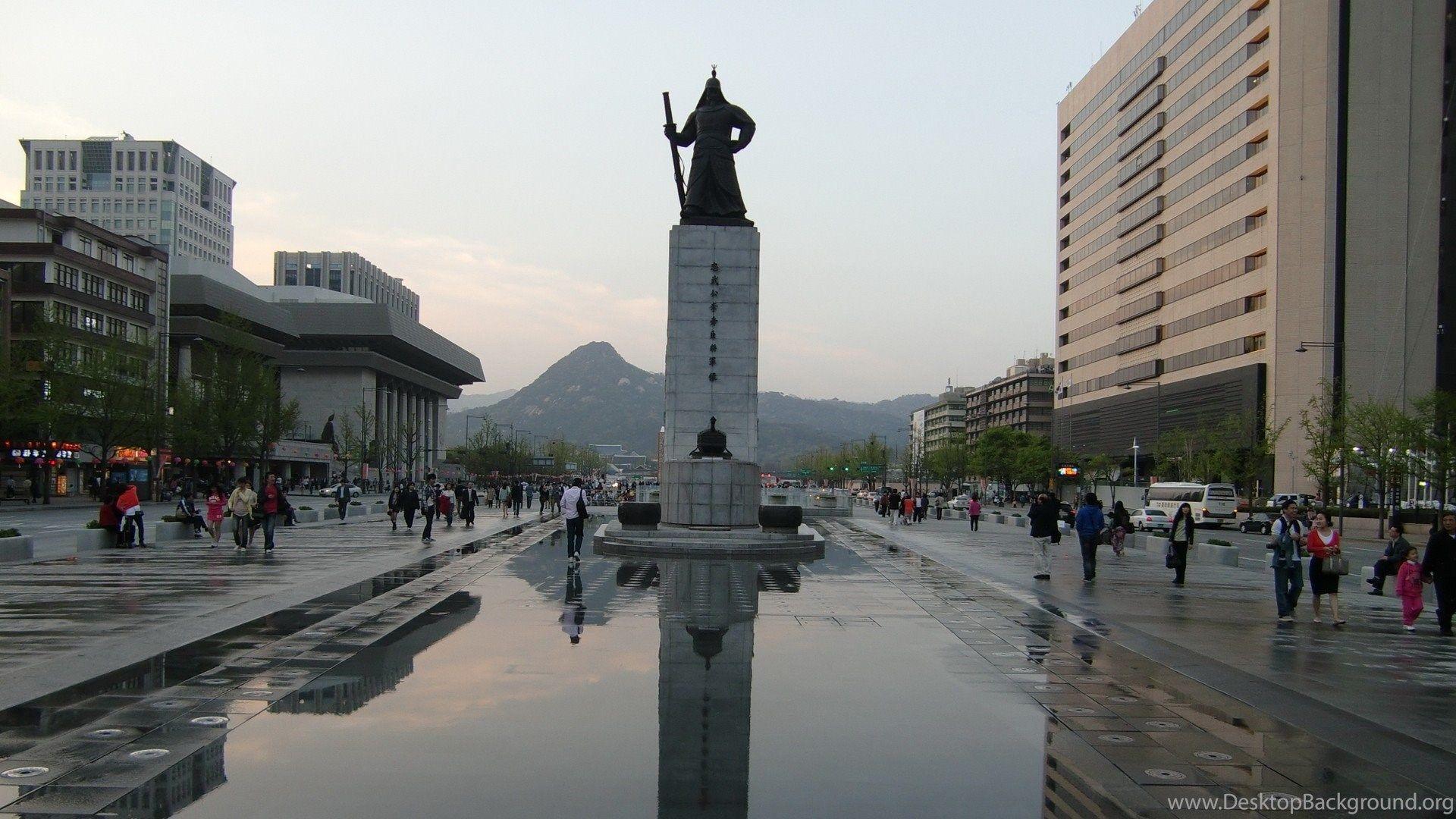 1920x1080 Wallpaper South Korea Cities Architecture Seoul City Skyline