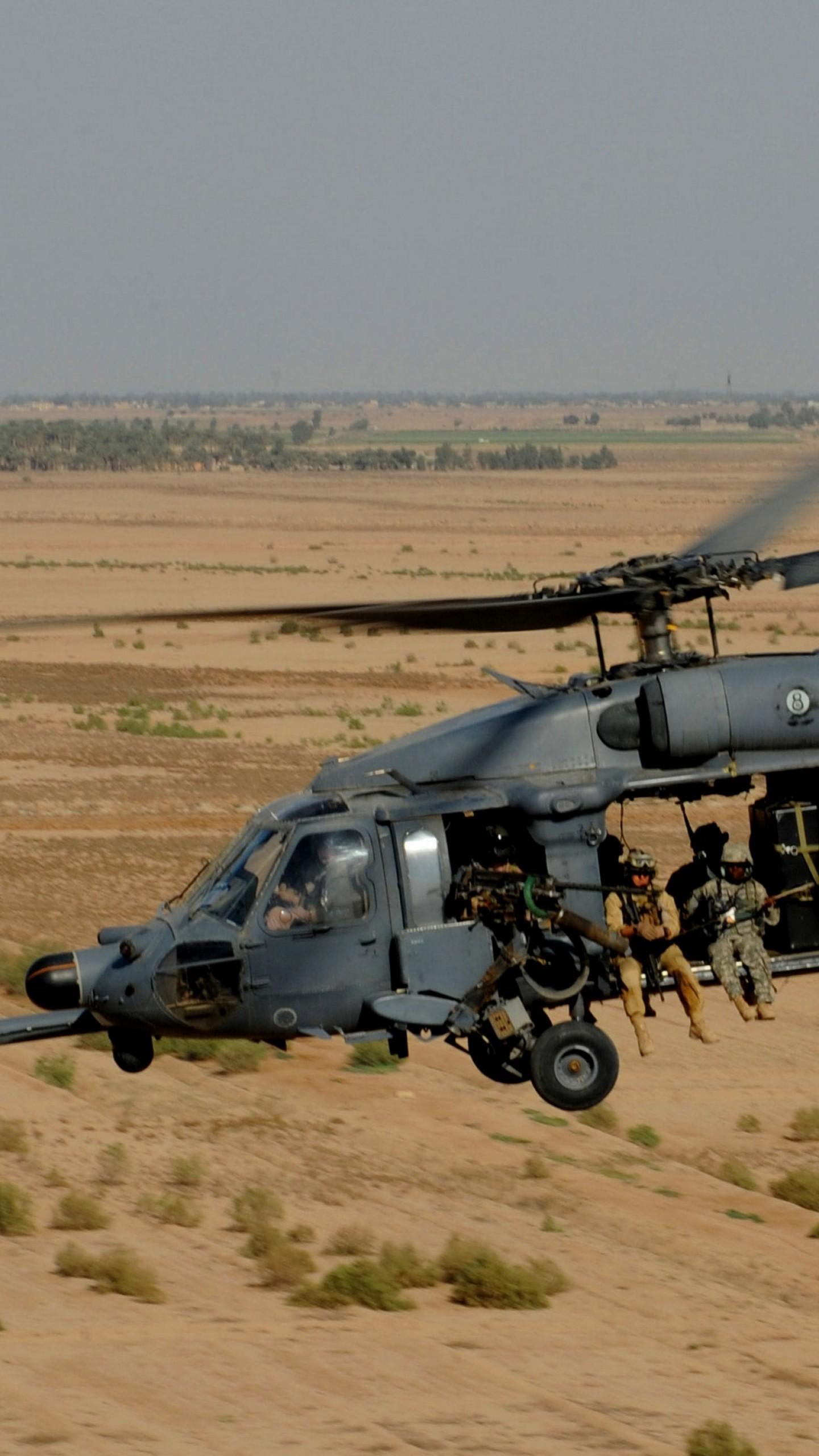 1440x2560 Wallpaper Sikorsky UH 60 Black Hawk, Helicopter, U.S. Air Force, Military