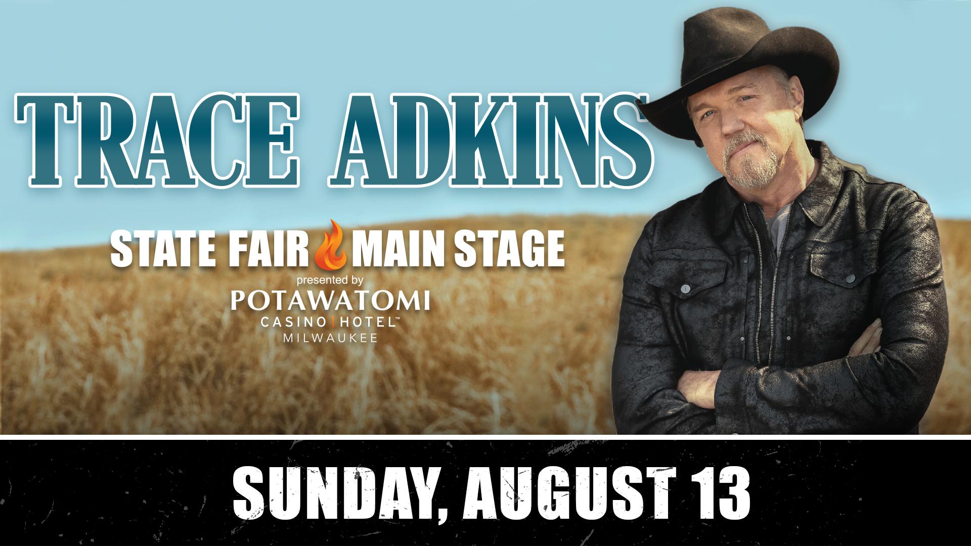 1920x1080 Country music star Trace Adkins closing out the 2023 Wisconsin State Fair