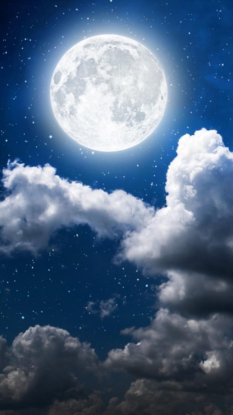 Sky and Moon Wallpapers - Top Free Sky and Moon Backgrounds ...