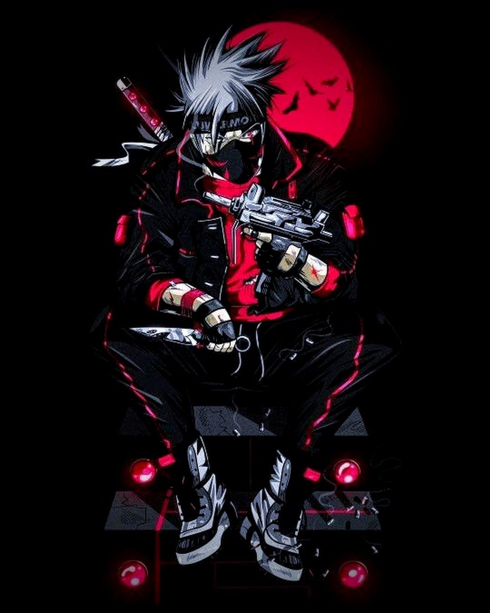 1590x1989 Love this wallpaper of kakashi's sharing or trading anime wallpaper