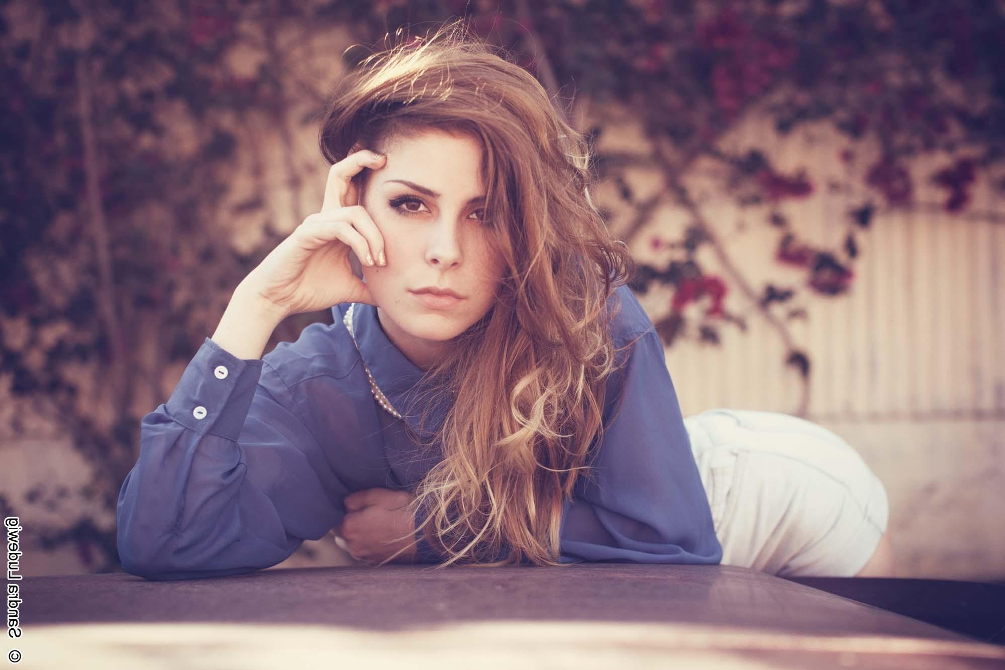 2000x1333 face, Eyes, Women, Brunette, Lena Meyer Landrut Wallpaper HD / Desktop and Mobile Background