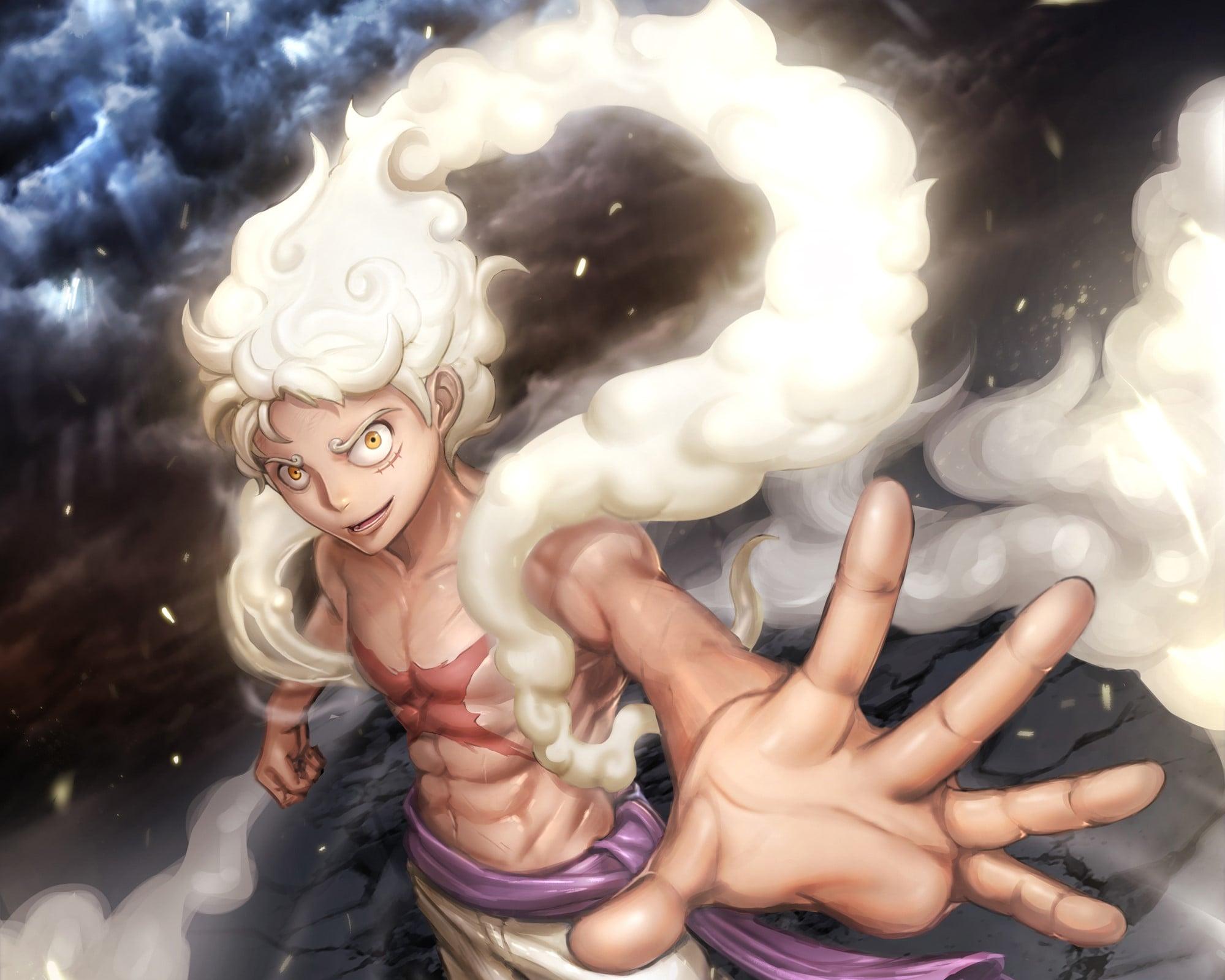 1999x1599 Luffy Gear 5 Desktop Wallpaper
