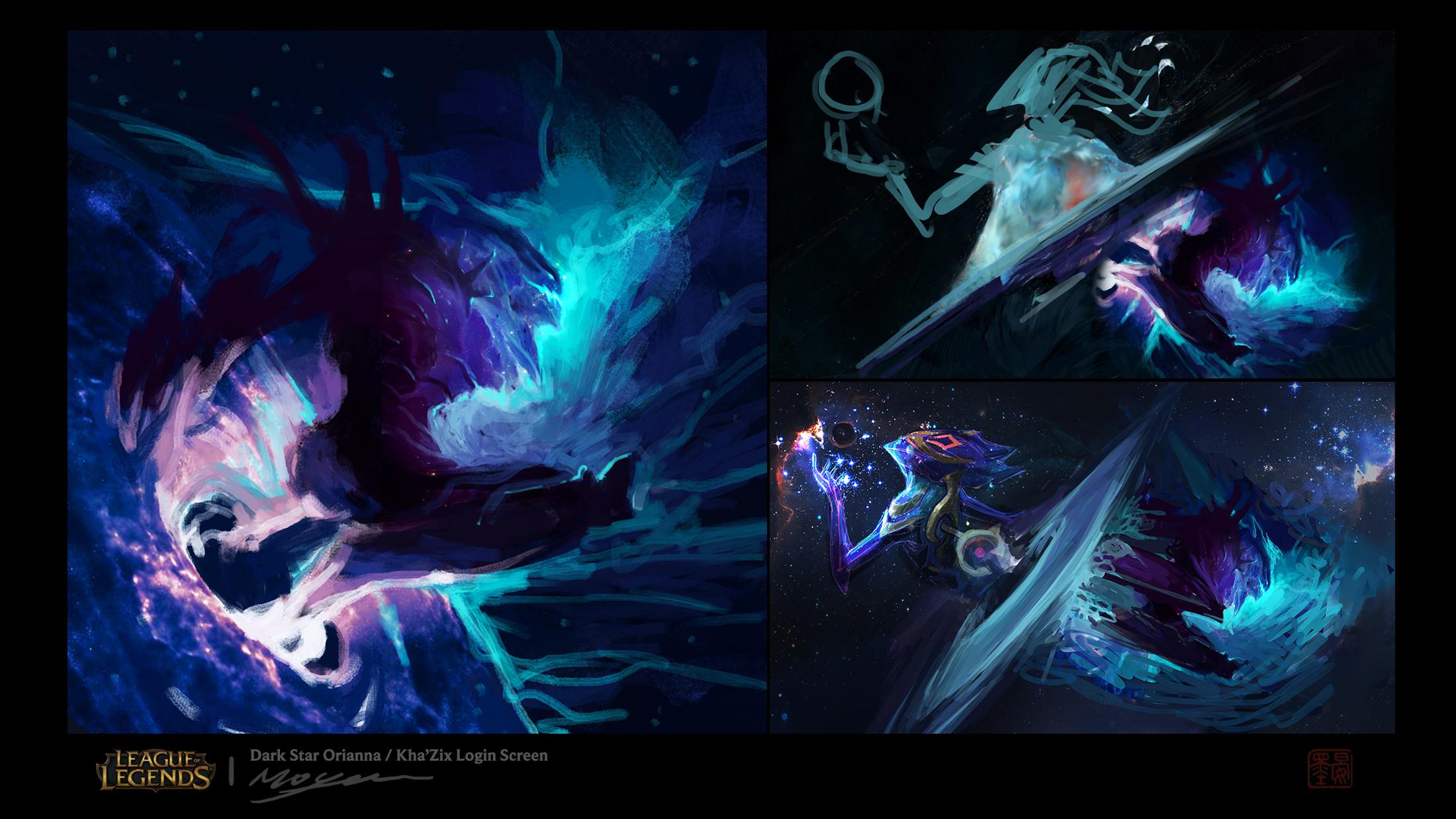 2200x1238 Mo Yan Star Orianna / Kha'Zix Login Screen