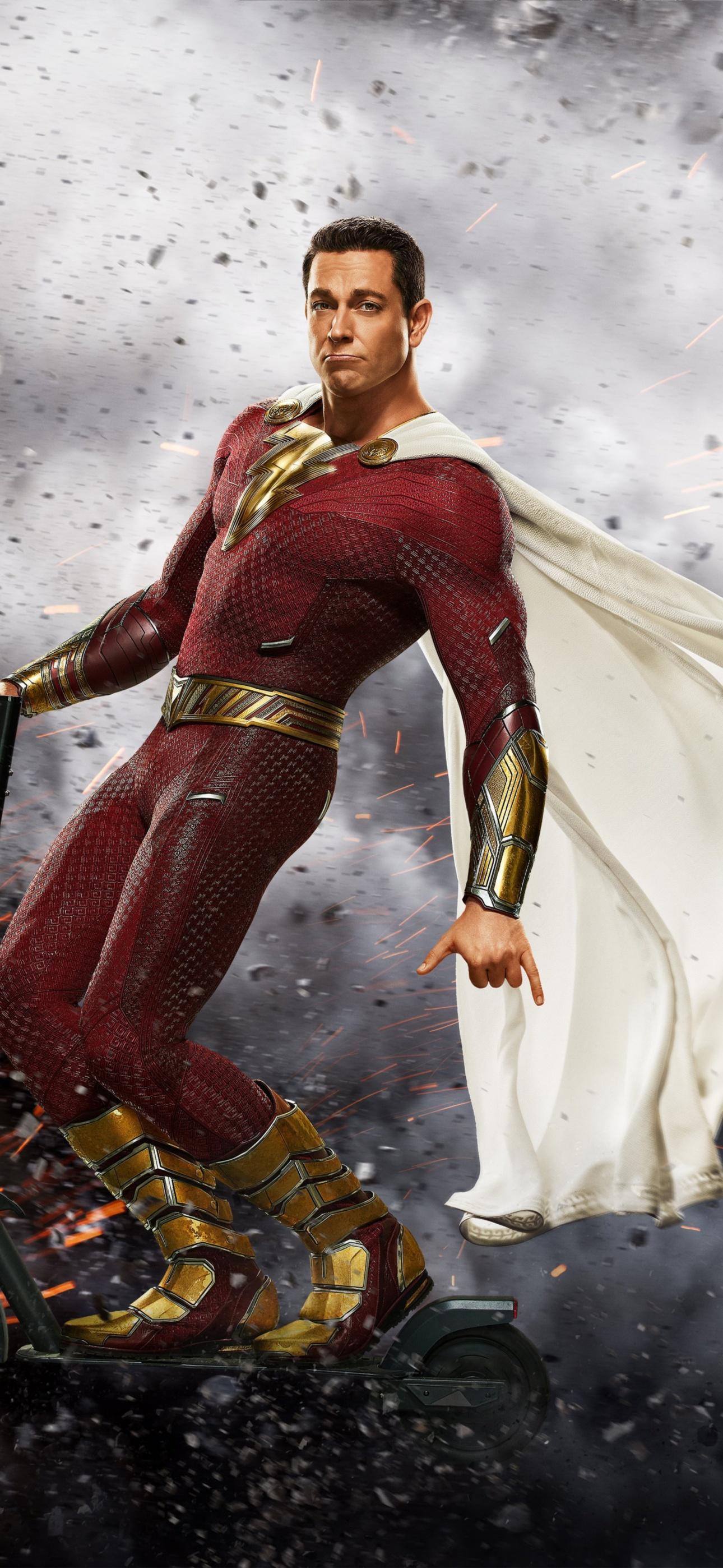 1290x2796 Shazam! The Fury of the Gods Wallpaper 4K, 2023 Movies, Shazam Movies