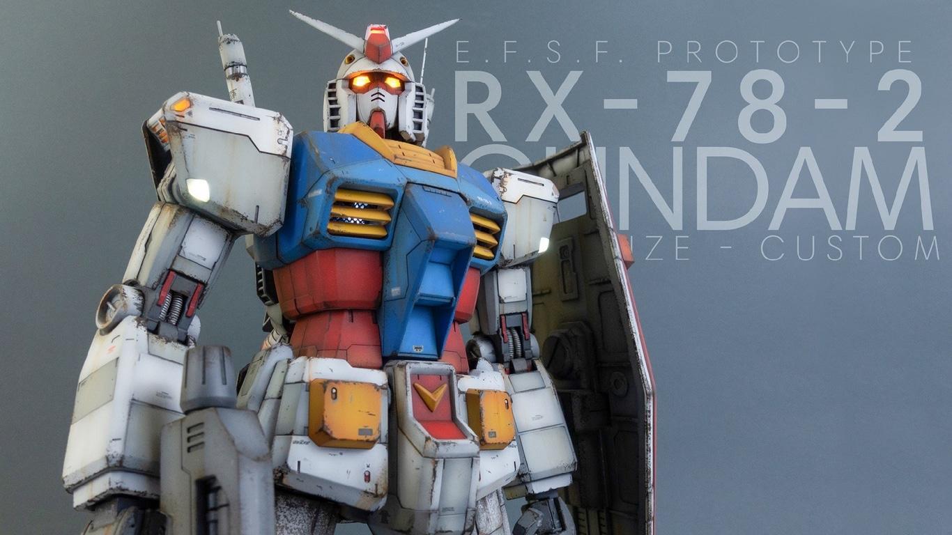 1366x768 Wallpaper / Mobile Suit, Mobile Suit Gundam, RX 78 Gundam, Futuristic, Science Fiction, Anime, Robot, Mech, Photography, Gundam Free Download
