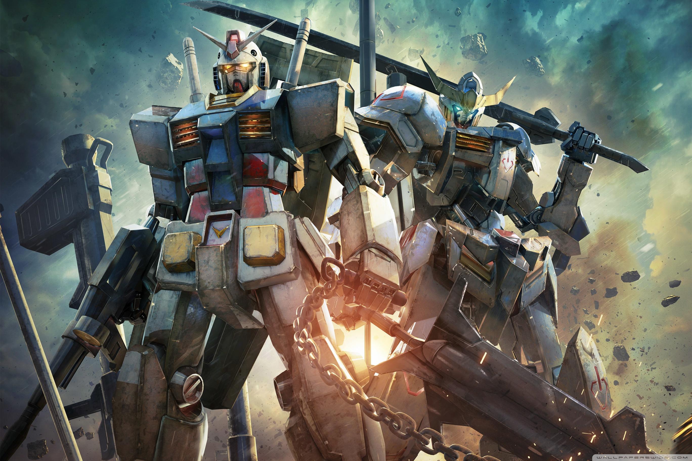 2736x1824 Free Download Gundam Versus Video Game Ultra HD Desktop Background Wallpaper For [2736x1824] For Your Desktop, Mobile & Tablet. Explore RX 78 2 Wallpaper. Mazda Rx 7 Wallpaper, Portal 2 Background, Rx 7 Wallpaper