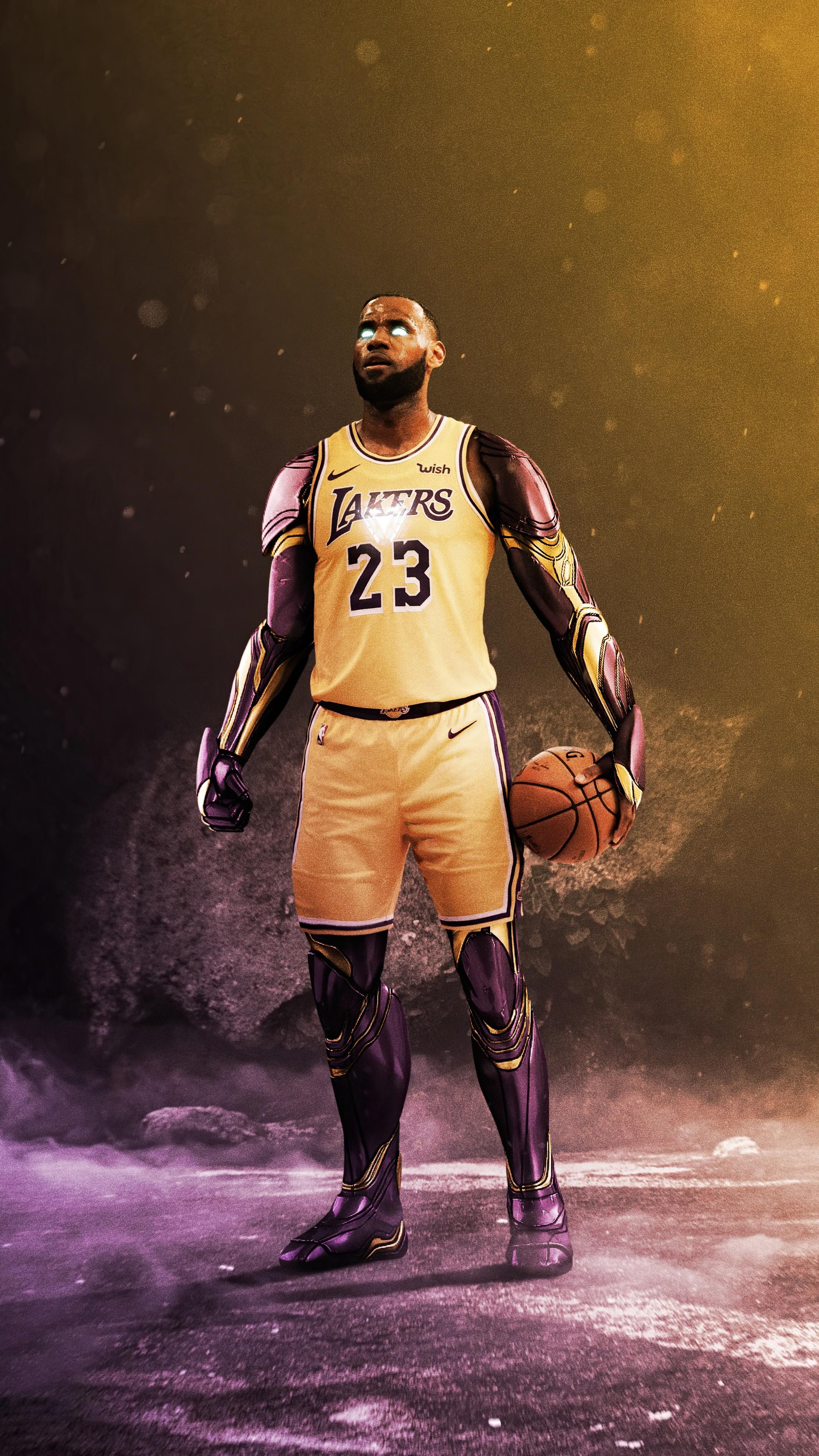2160x3840 lebron james, nba, sports, male celebrities, hd, 4k, artstation Gallery HD Wallpaper