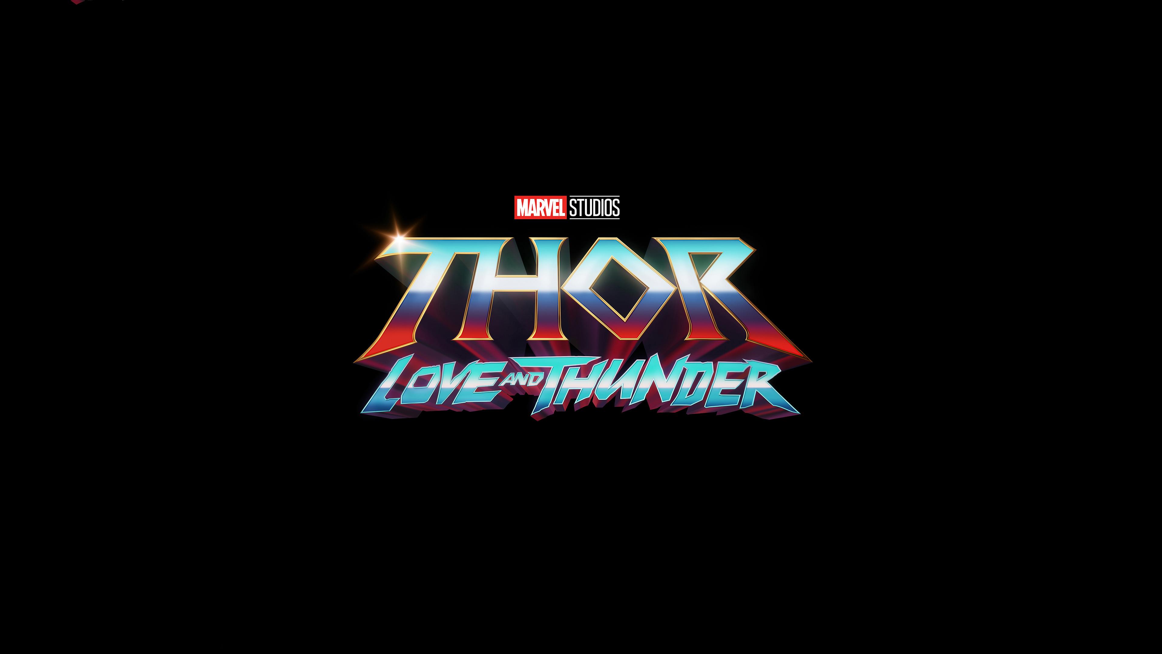 3840x2160 Thor Love And Thunder 2021 Logo, HD Movies, 4k Wallpaper, Image, Background, Photo and Picture