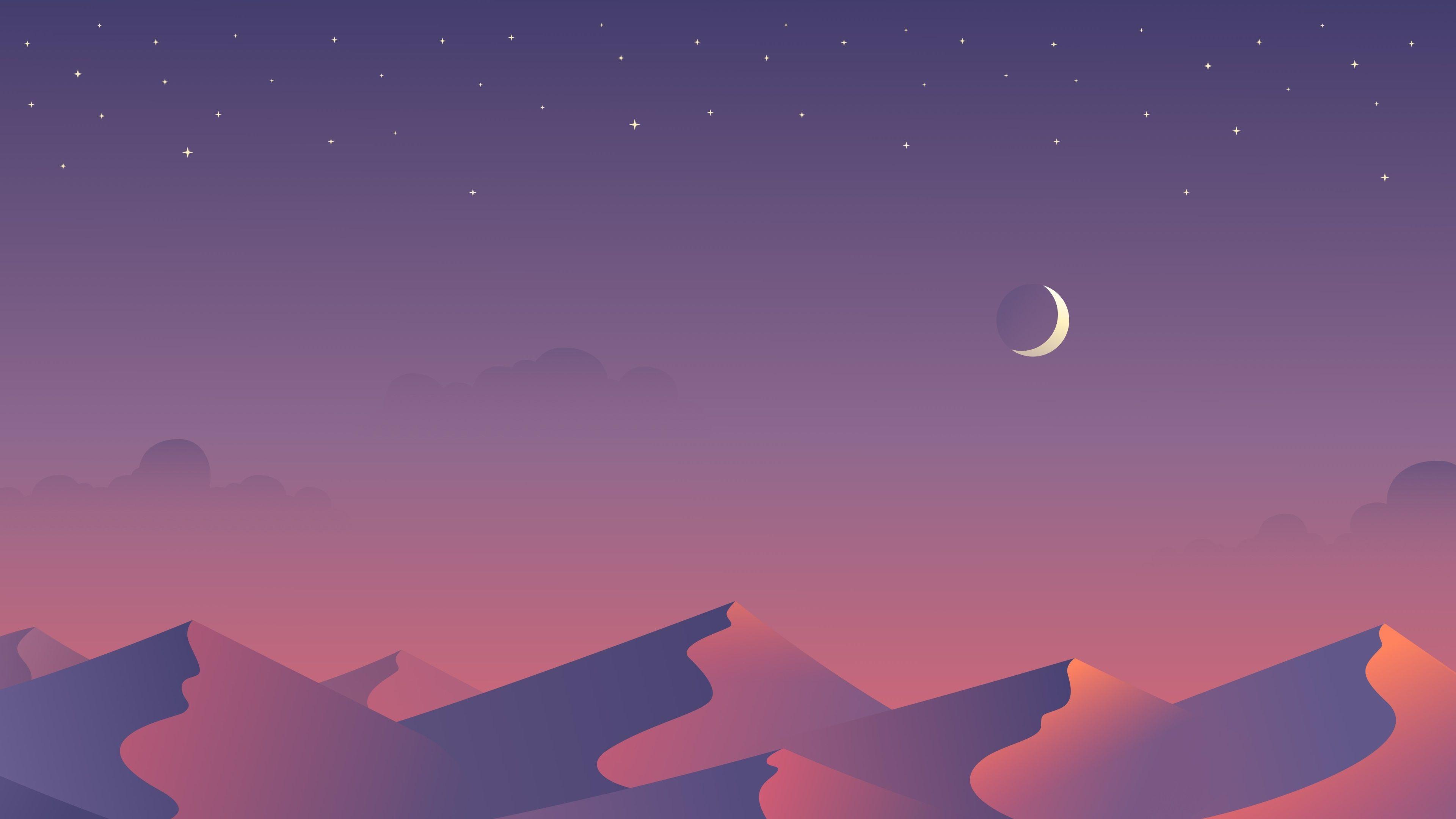 3840x2160 Free download 3840x2160 half moon 4k picture free for desktop [3840x2160] for your Desktop, Mobile & Tablet. Explore Night Aesthetic 4k WallpaperK Night Sky Wallpaper, Aesthetic Wallpaper, Emo Aesthetic Wallpaper