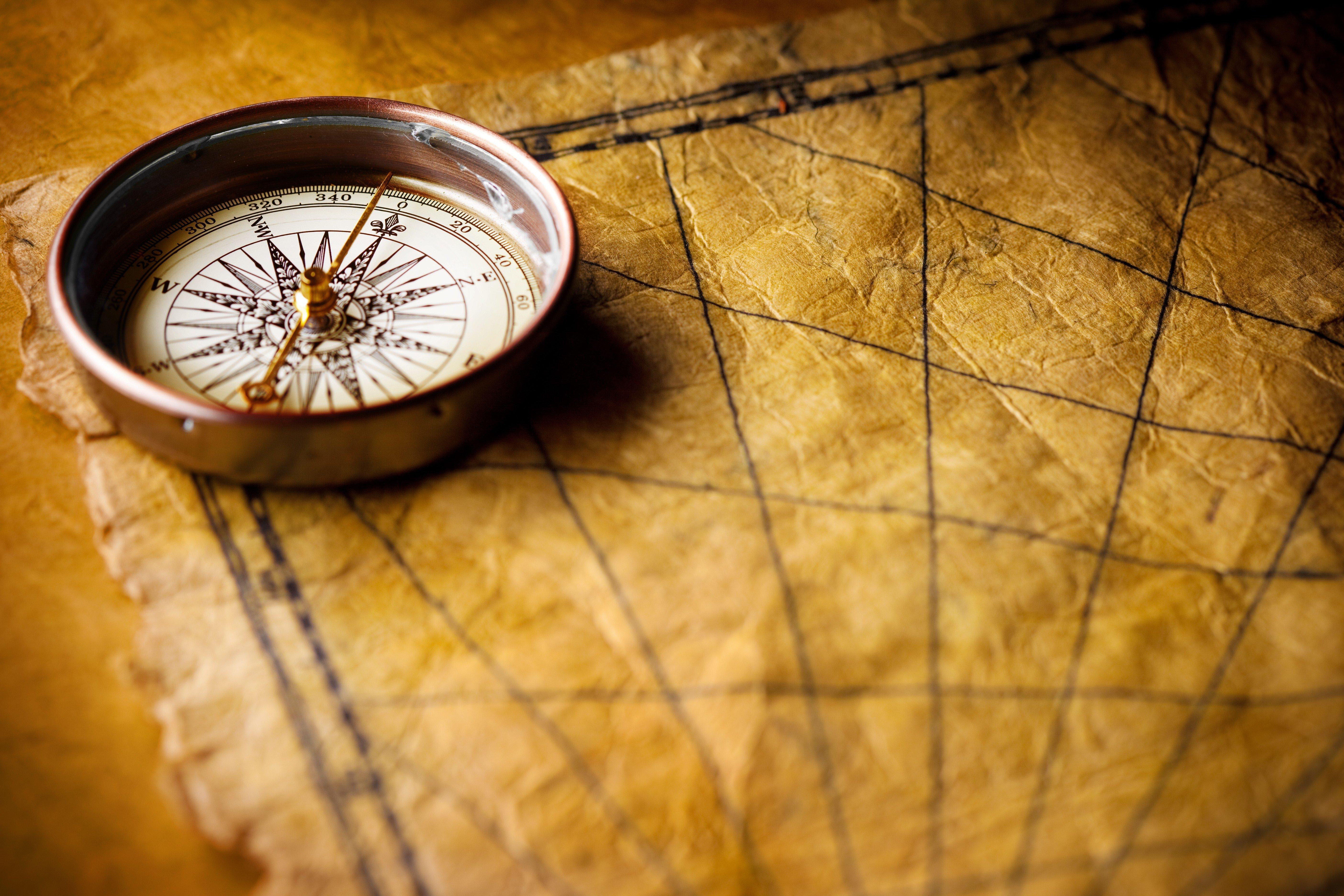 5616x3744 arrow compass map Gallery HD Wallpaper