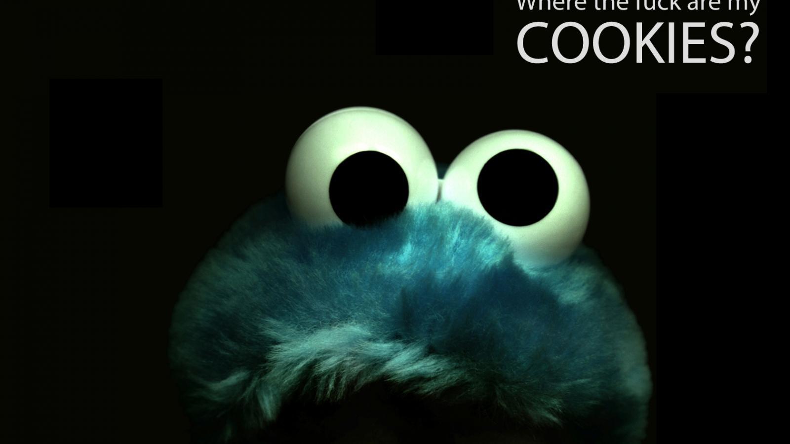 1600x900 Sesame Street Cookie Monster Wallpaper