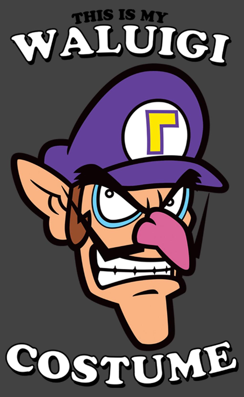 1024x1666 Boy's Nintendo This Is My Waluigi Costume T Shirt