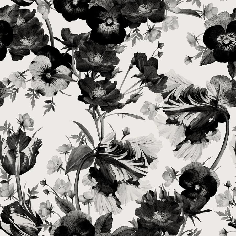 Black White Floral Wallpapers Top Free Black White Floral Backgrounds Wallpaperaccess 4220