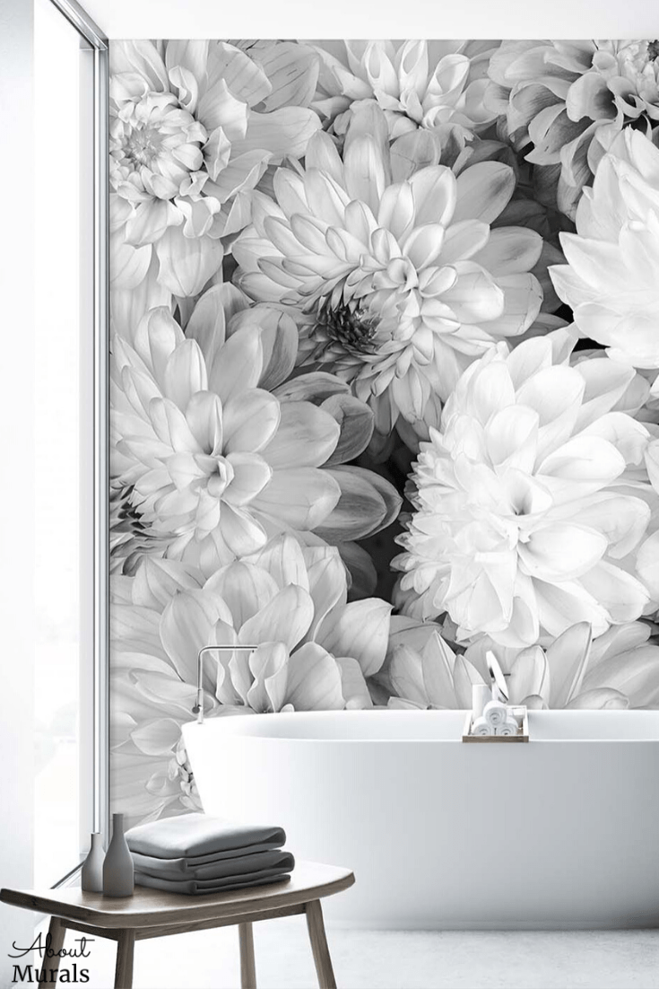 Black White Floral Wallpapers Top Free Black White Floral Backgrounds