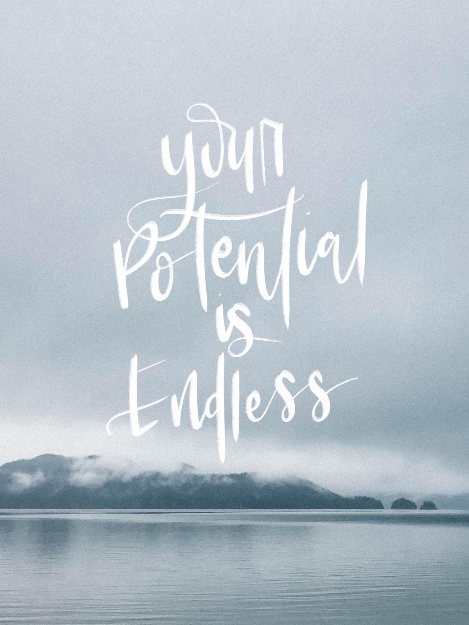 1536x2048 Hand lettered free Tech Wallpaper