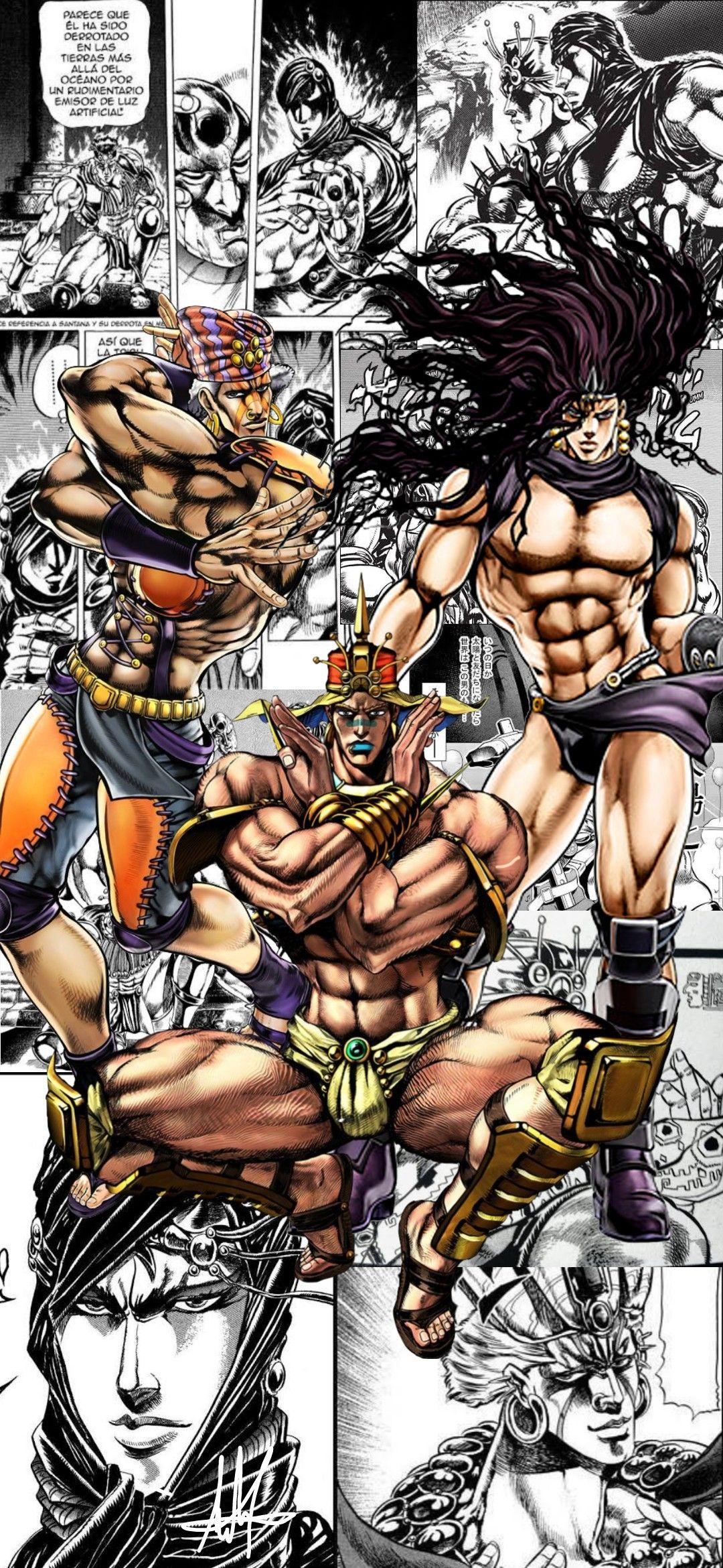 1080x2340 Pillar Men Wallpaper. ジョジョ, ジョジョ 壁紙, 日本の漫画