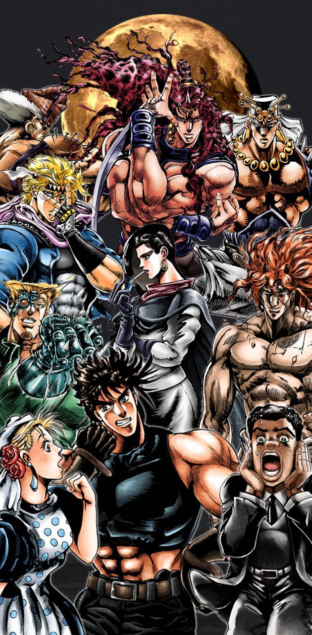 630x1280 JoJo Adventure wallpaper