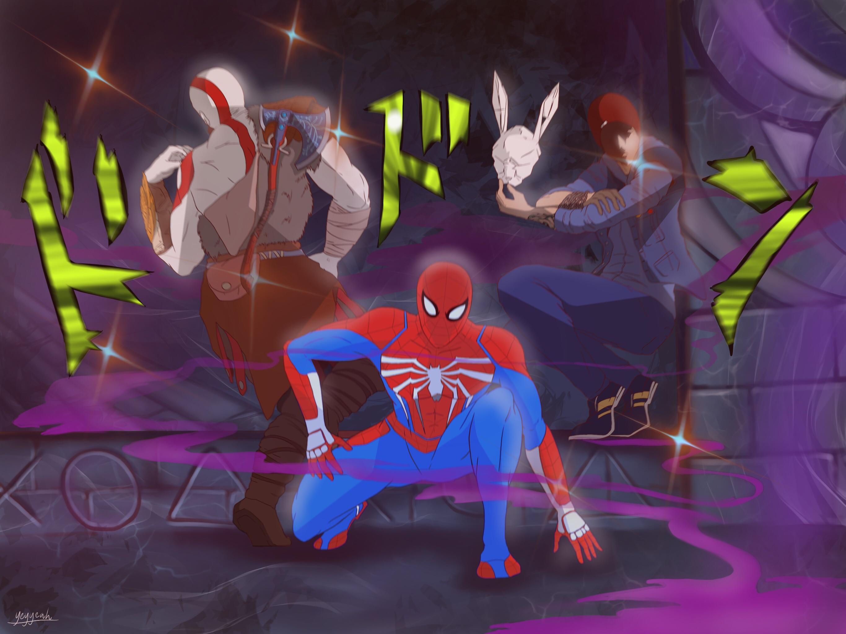 2732x2048 My 3 Favorite Exclusive Games as the Pillar Men of Playstation