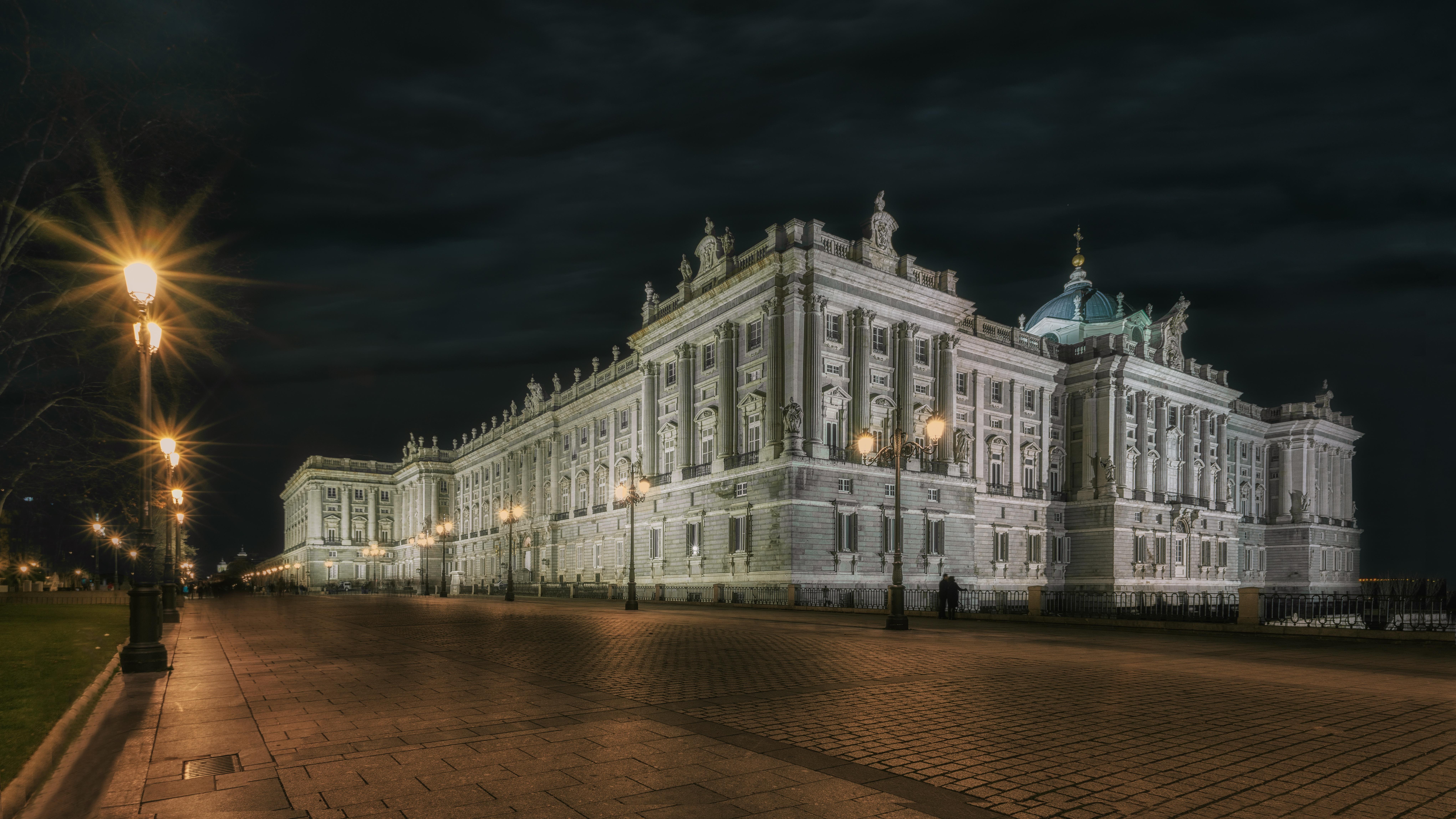 8164x4592 Royal Palace of Madrid 1080P, 2k, 4k HD wallpaper, background free download