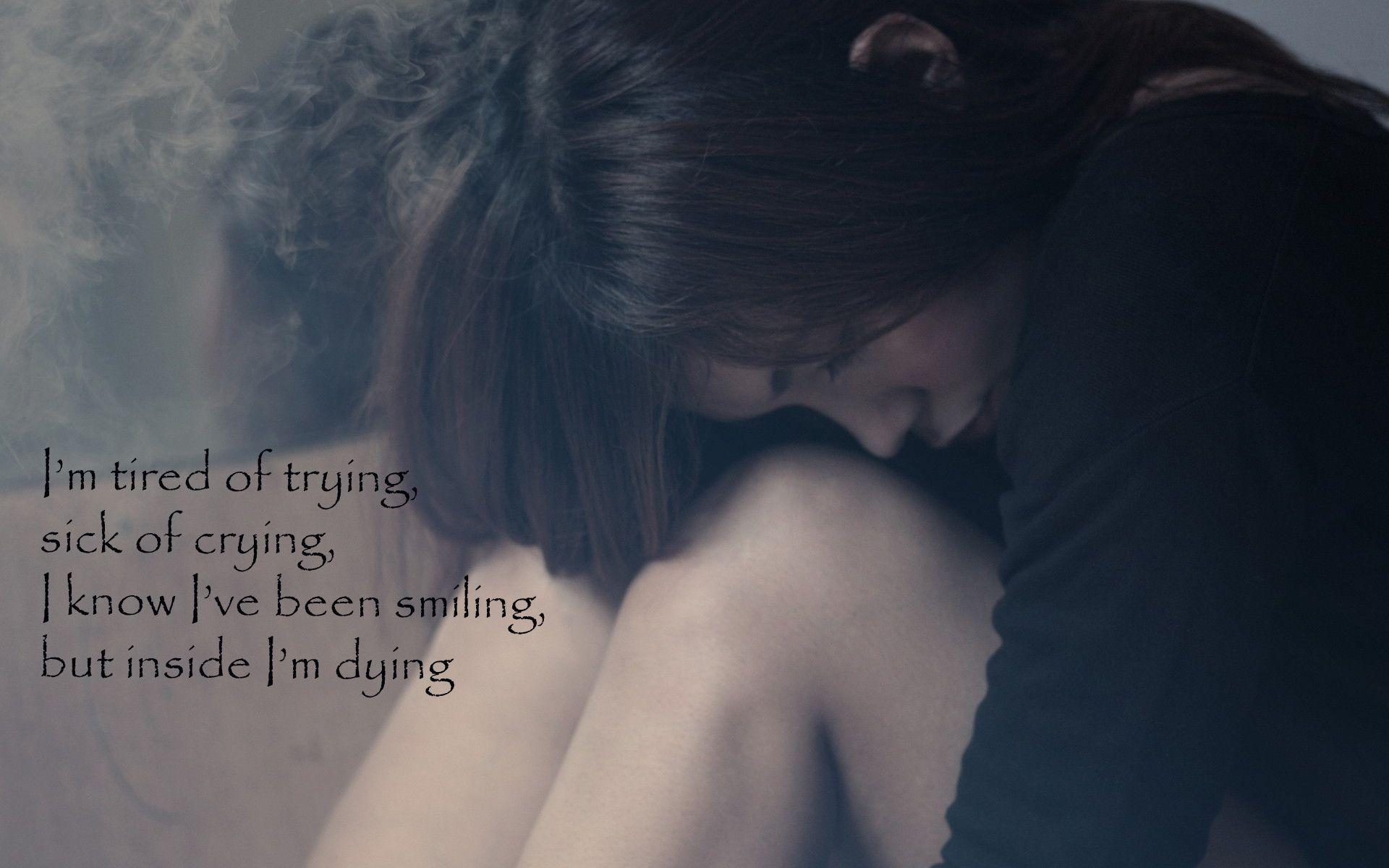 1920x1200 Crying Wallpaper background picture
