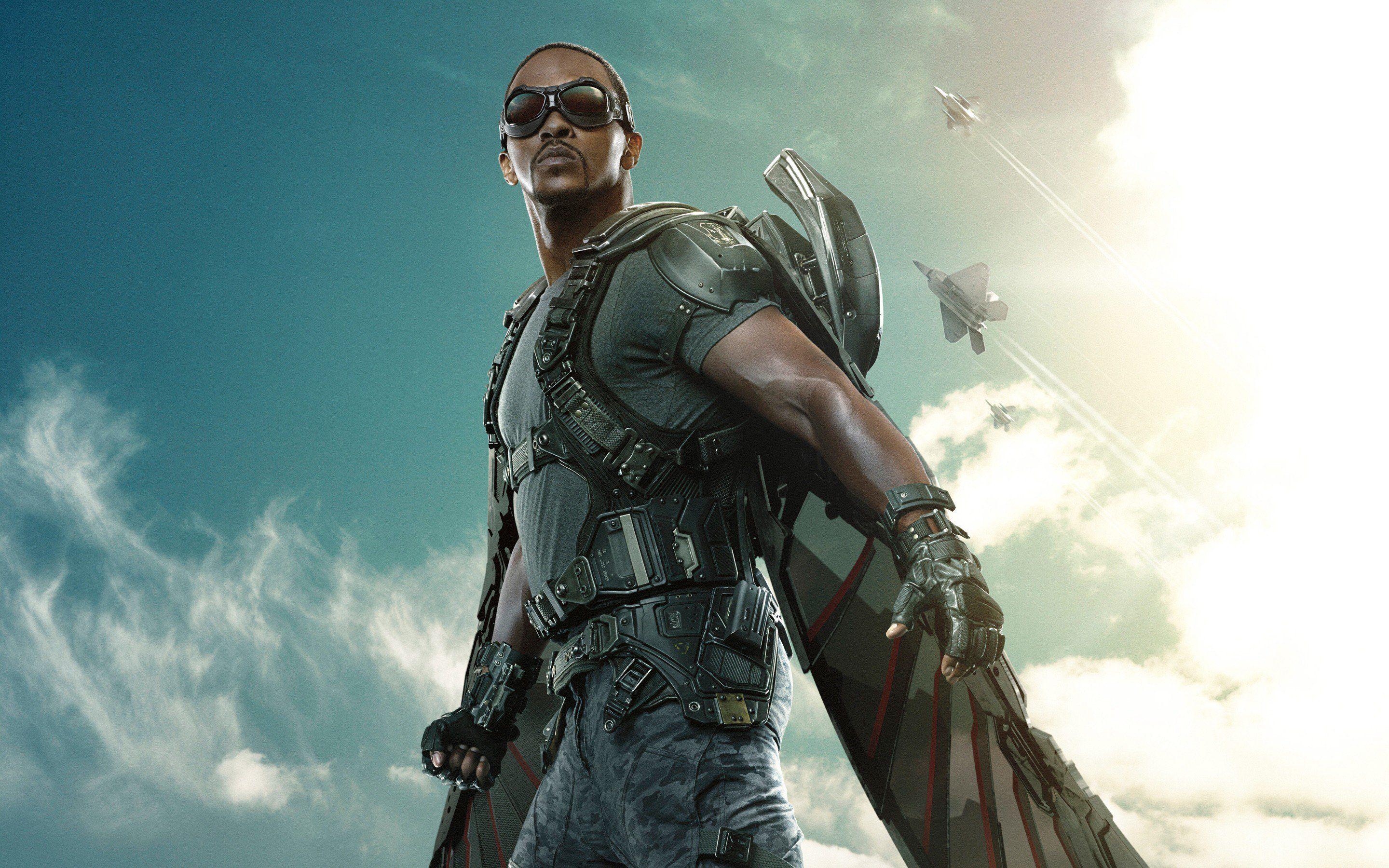 2880x1800 The Falcon Captain America The Winter Soldier Laptop Full