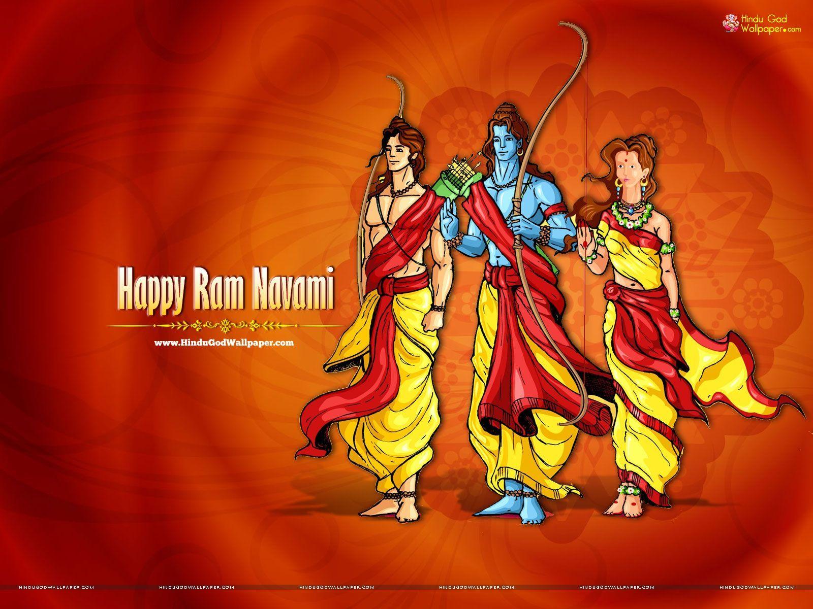 1600x1200 Rama Navami Wallpaper
