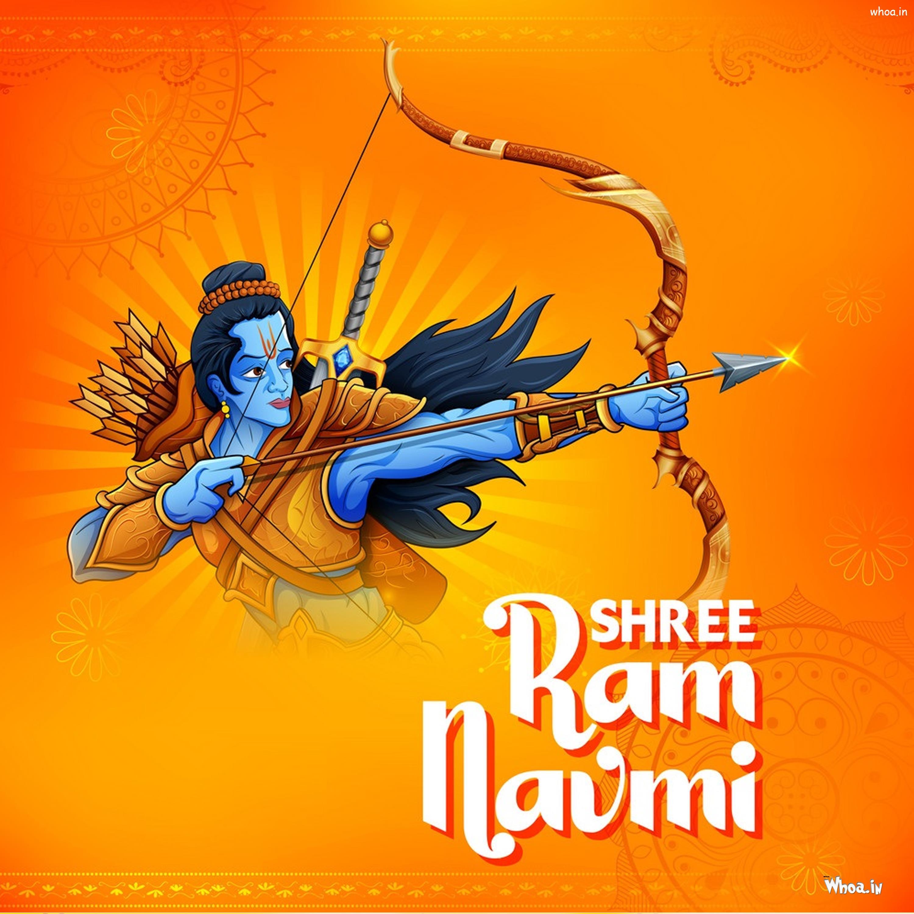 3000x3000 Shree Ram Navami Image & HD Ram Navami Image For Download
