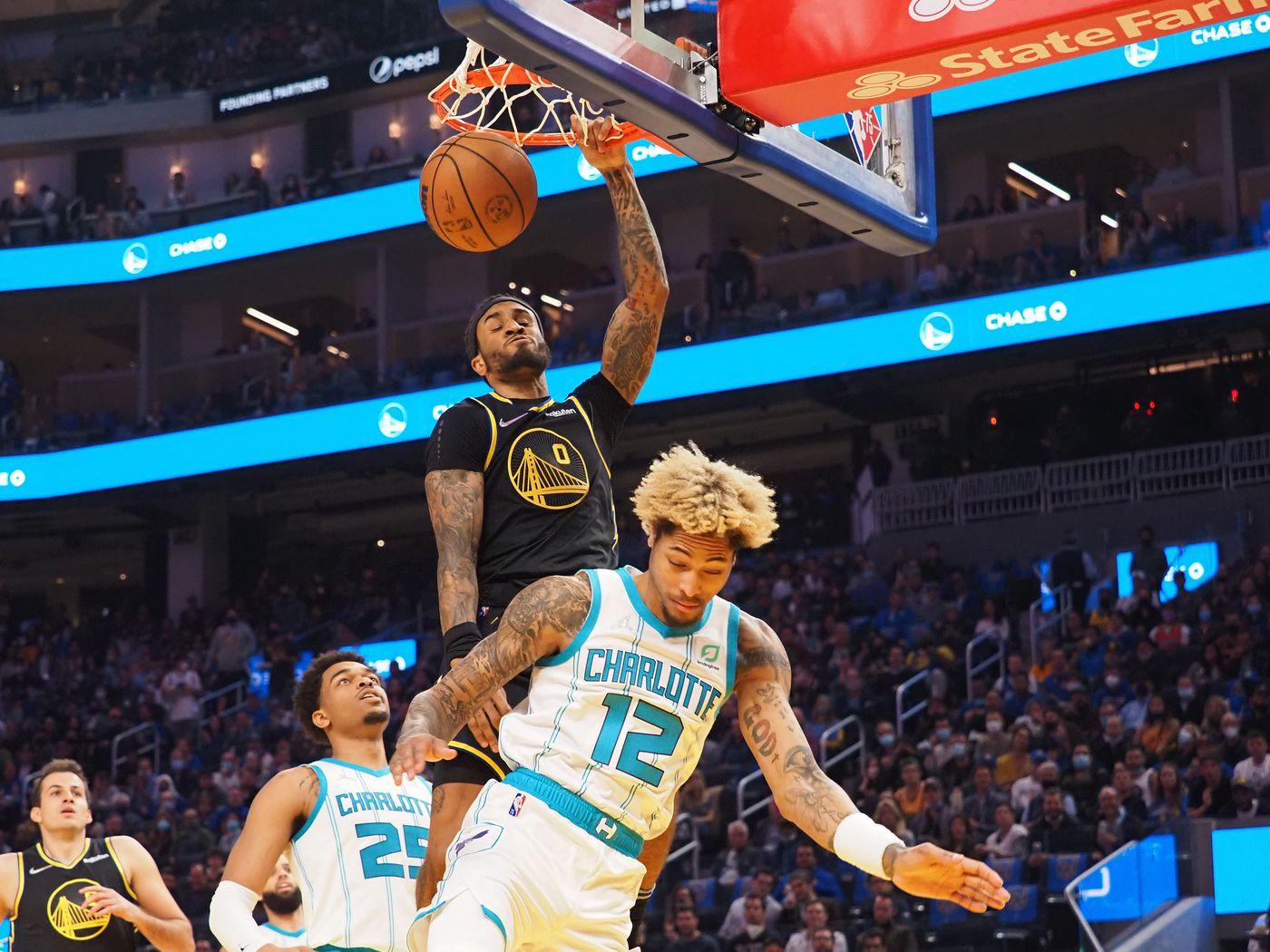 1400x1050 Gary Payton II, Jordan Poole lead Warriors past Hornets State Of Mind