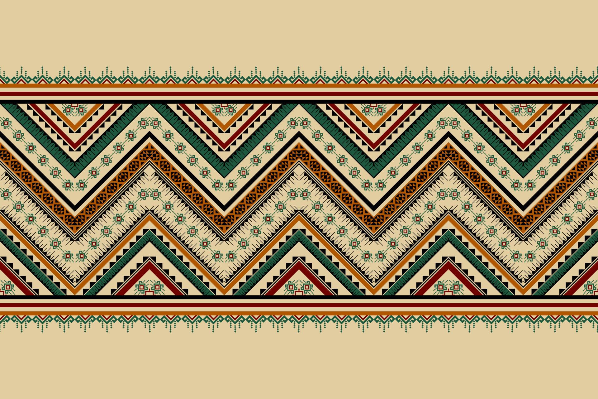 1920x1280 Ethnic Indian pattern traditional. Geometric pattern in tribal. Border decoration. Design for background, wallpaper, vector illustration, textile, fabric, clothing, batik, carpet, embroidery