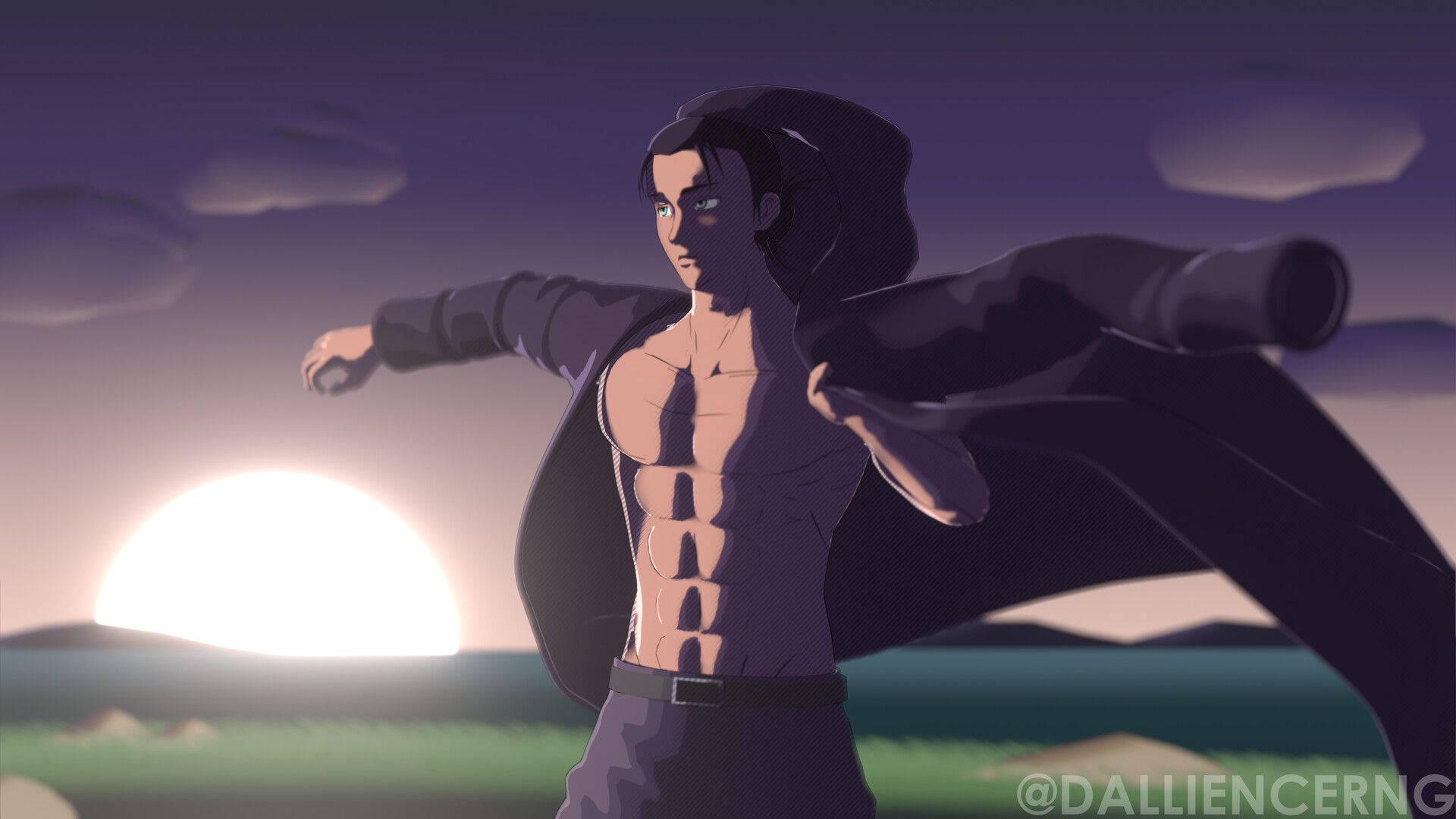 1920x1080 Download Buff Eren Season 4 Fanart Wallpaper
