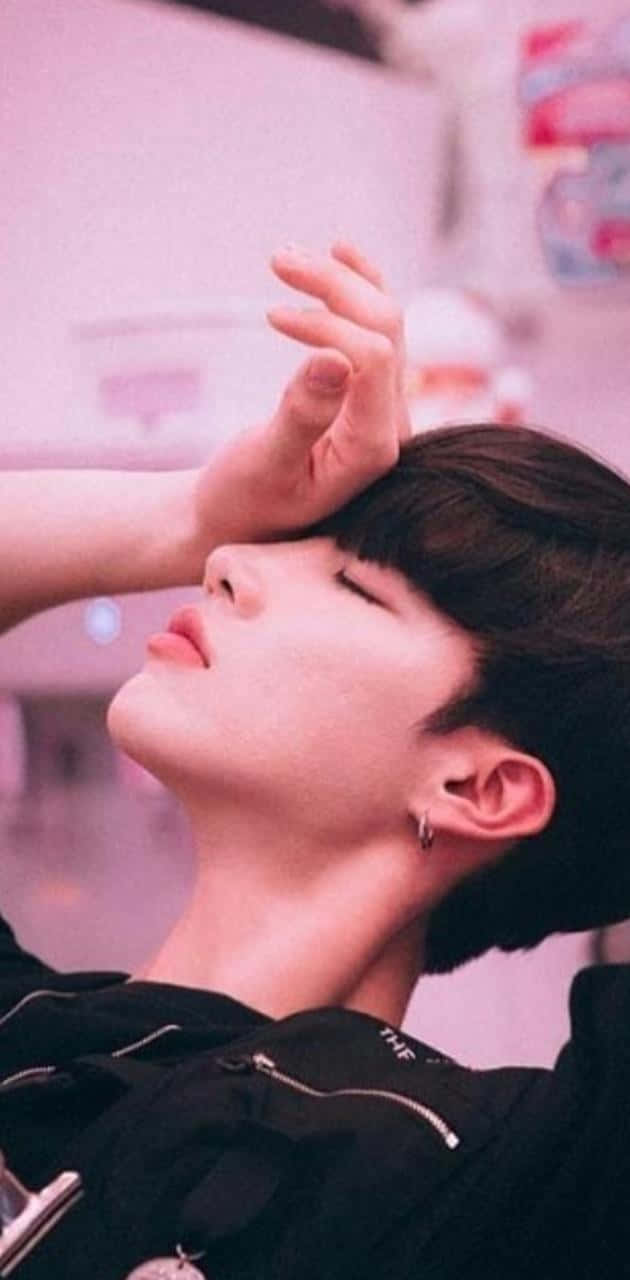 630x1280 Download Cute Korean Boy Fainting Position Wallpaper