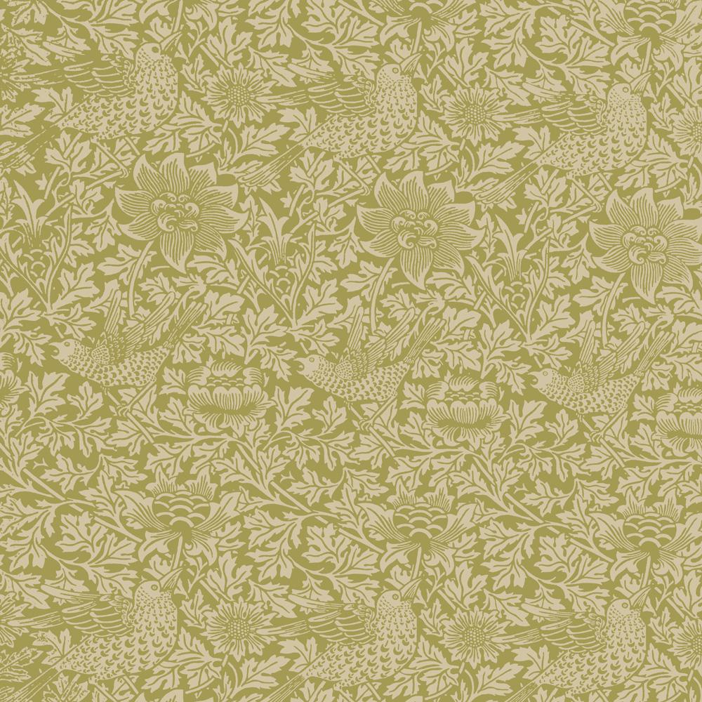 1000x1000 Bradbury Victorian Wallpaper. Bird & Anemone Wallpaper