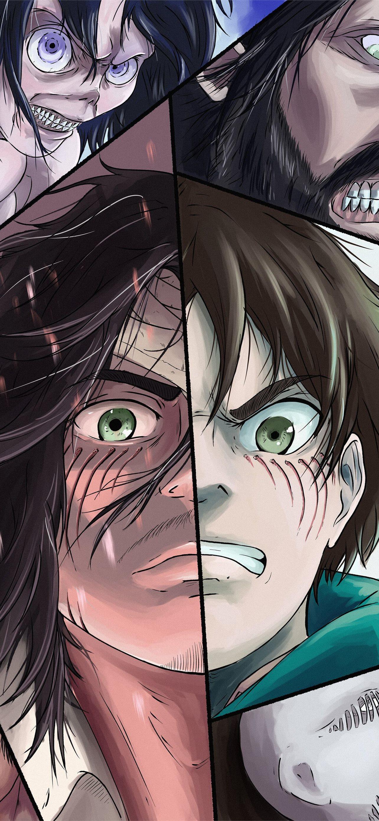 1284x2778 Eren Yeager Season 4 Cave iPhone Wallpaper Free Download