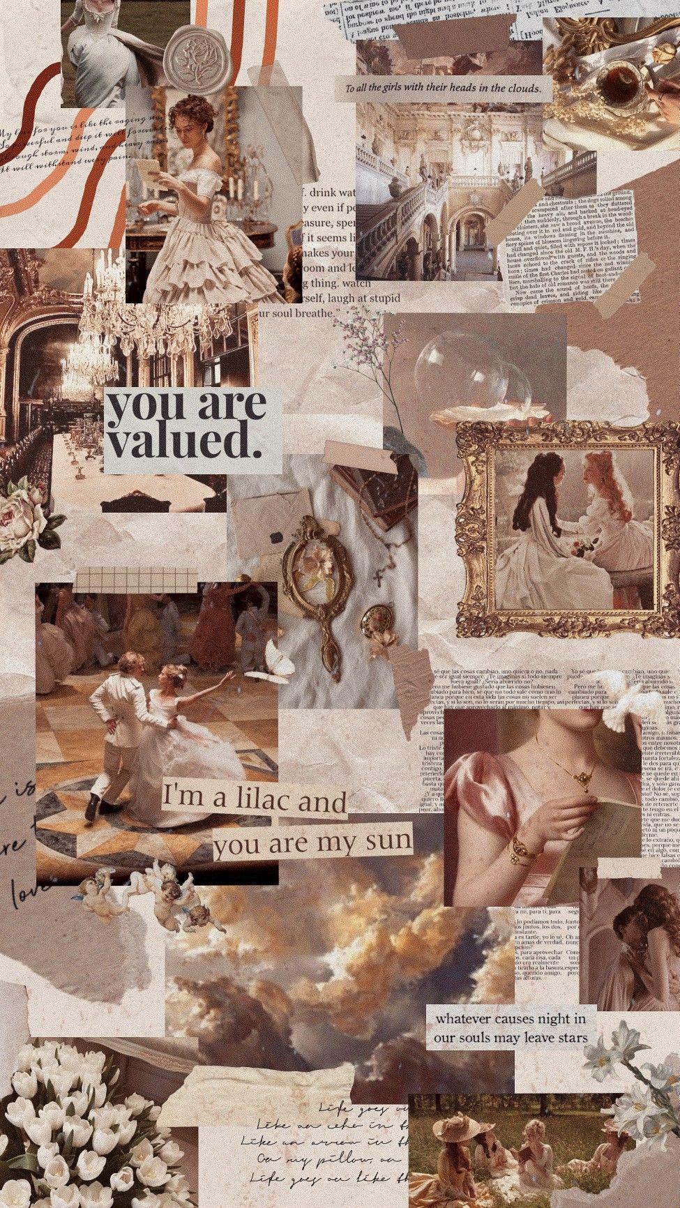 975x1732 Royaltycore aesthetic collage. Romantic wallpaper, Aesthetic collage, Cute wallpaper