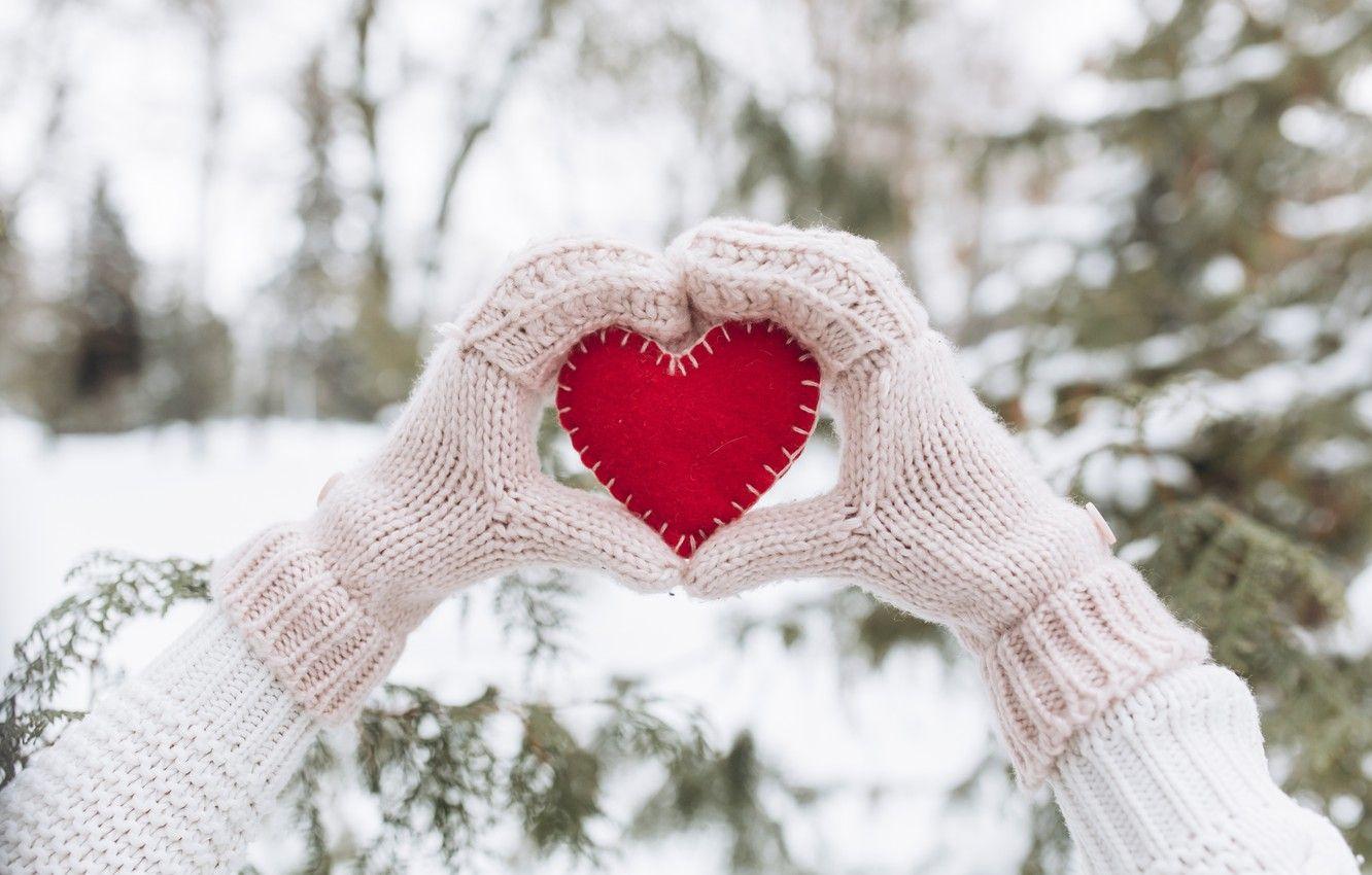 Heart Winter Wallpapers - Top Free Heart Winter Backgrounds ...