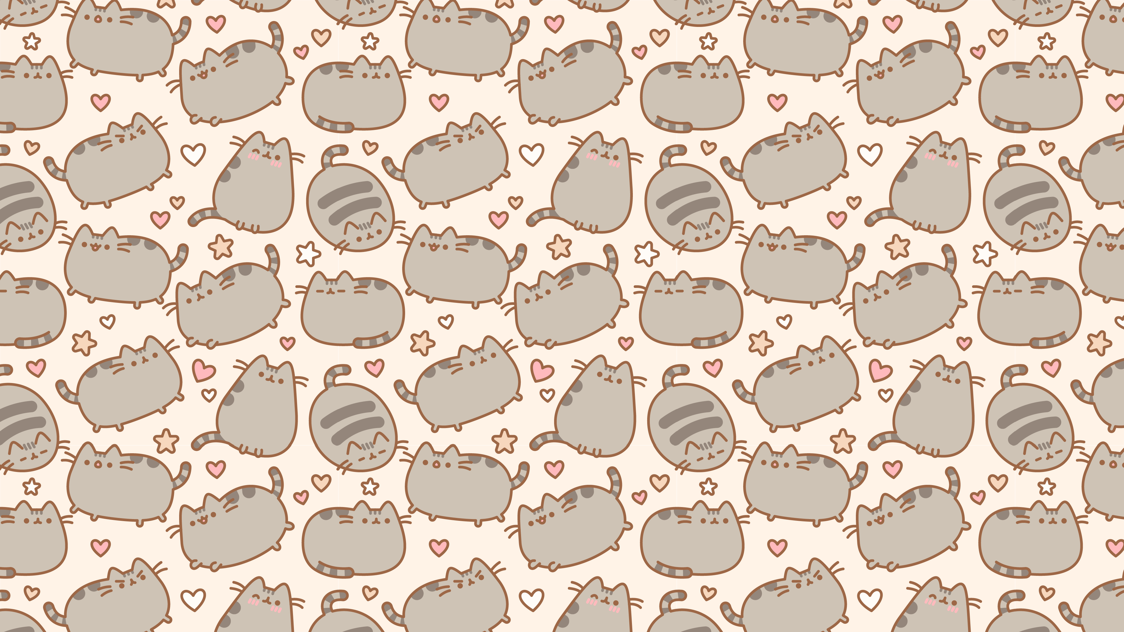 3840x2160 Pusheen the cat HD Wallpaper and Background