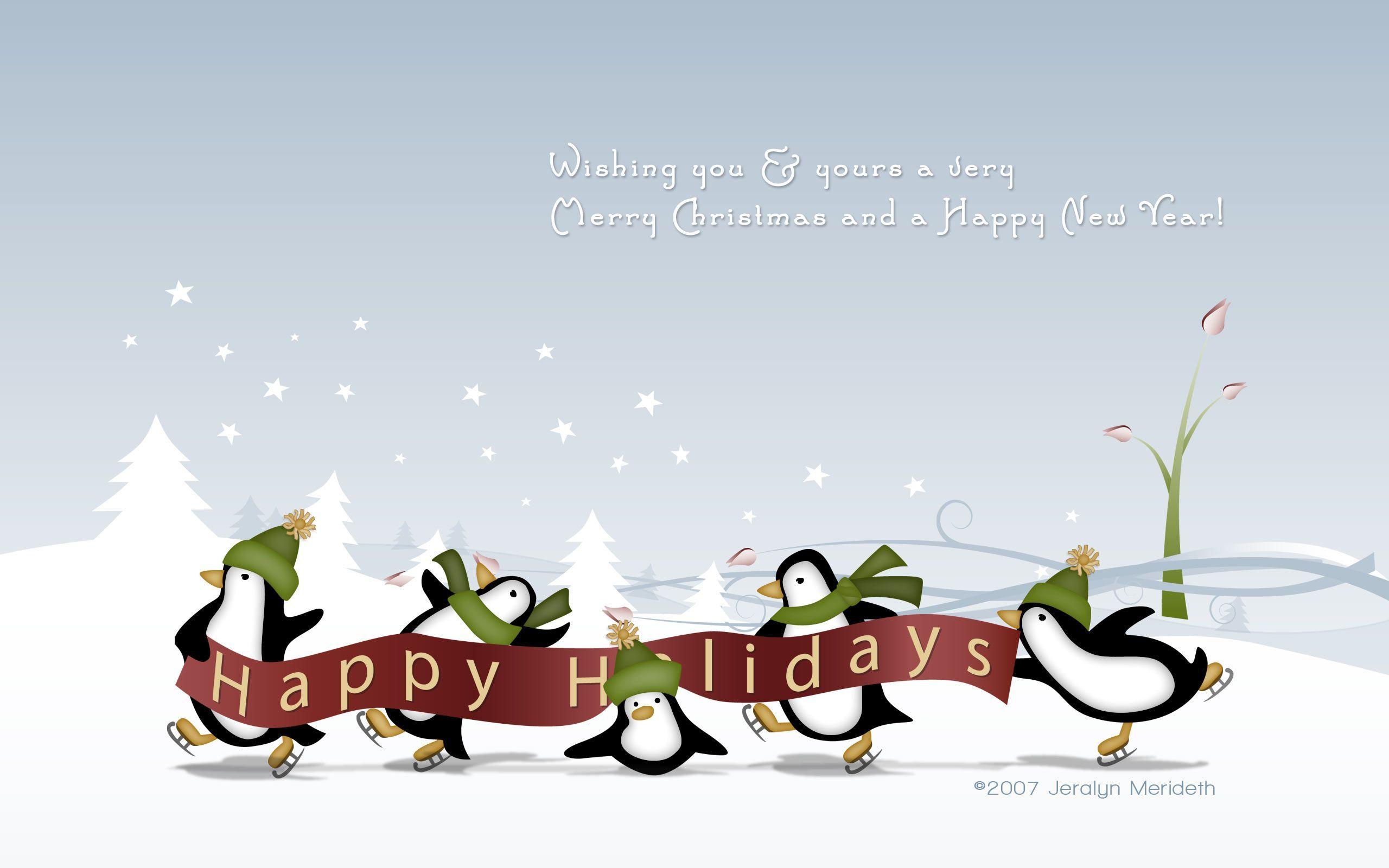 2560x1600 Happy Holiday Wallpaper