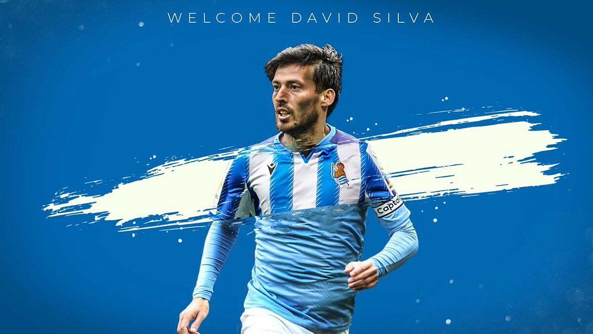 1200x675 Real Sociedad: Real Sociedad sign David Silva. MARCA in English