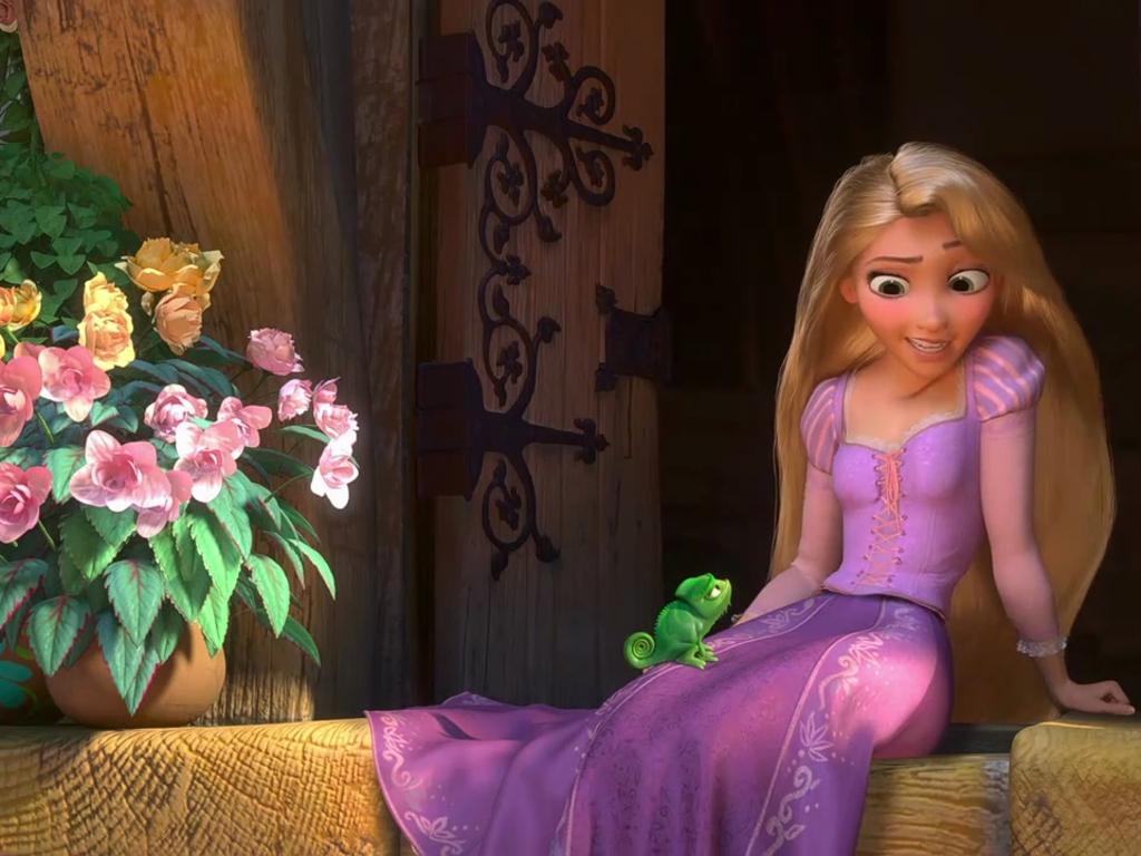 1024x768 Rapunzel wallpaper Disney wallpaper